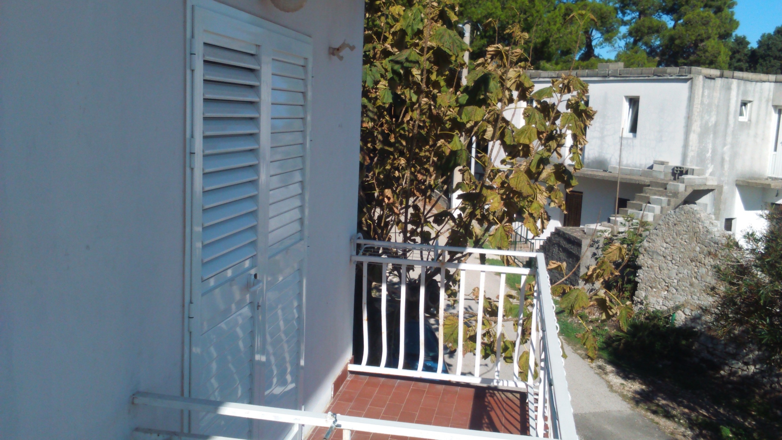 One bedroom apartment with balcony and sea view Drače, Pelješac  A-c