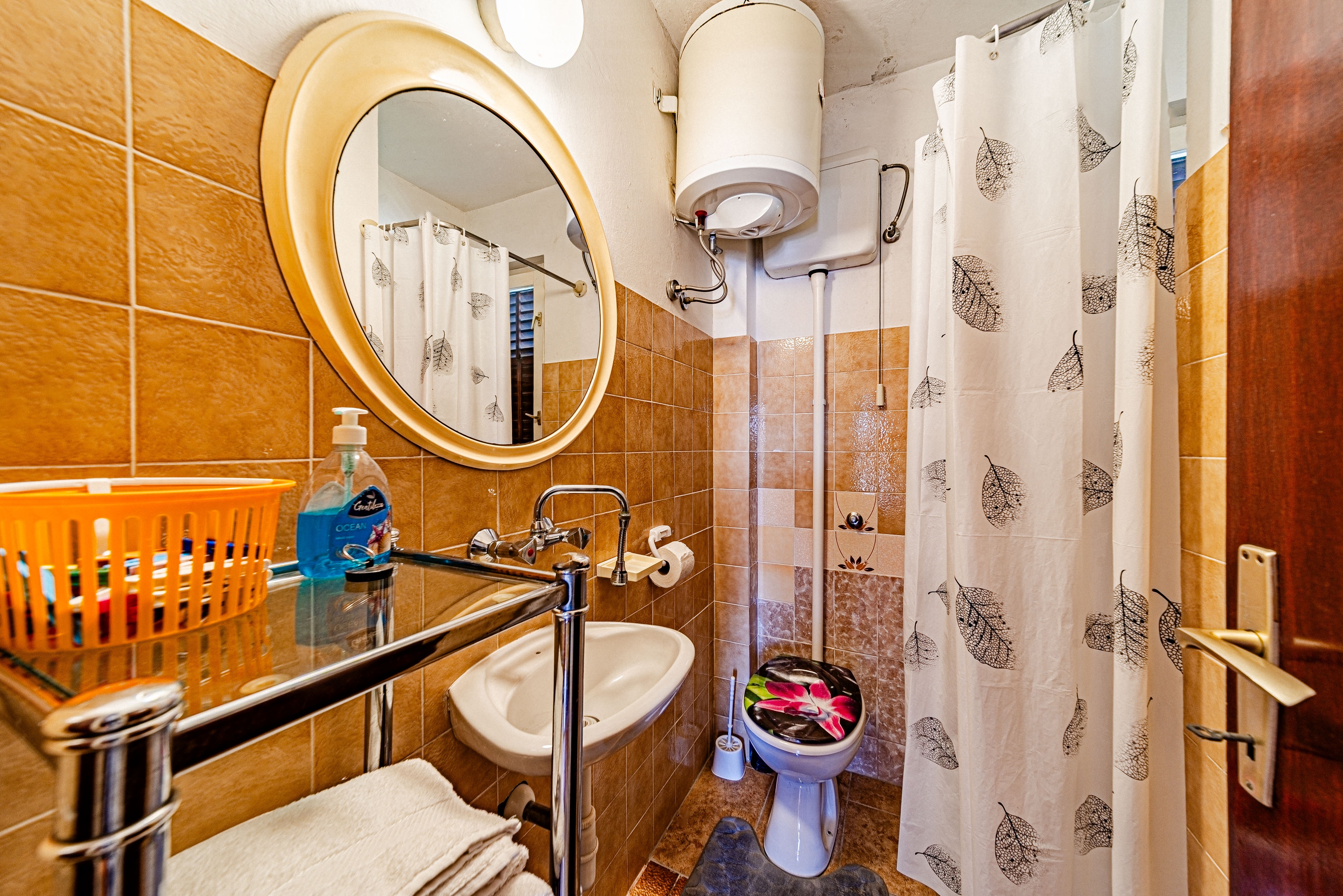 One bedroom apartment with balcony and sea view Drače, Pelješac  A-c