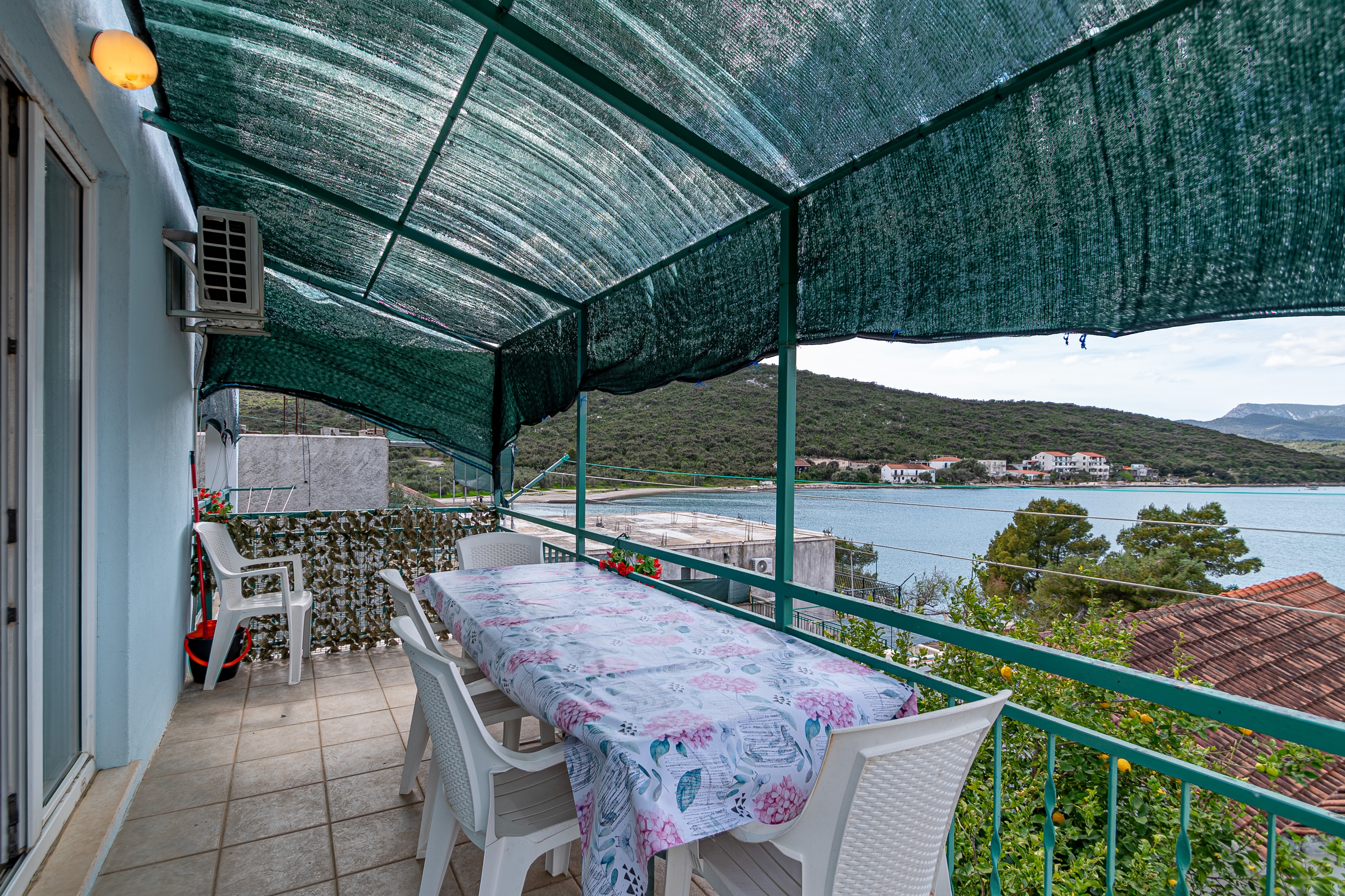 Two bedroom apartment with terrace and sea view Luka Dubrava, Pelješac (A-14040-b)