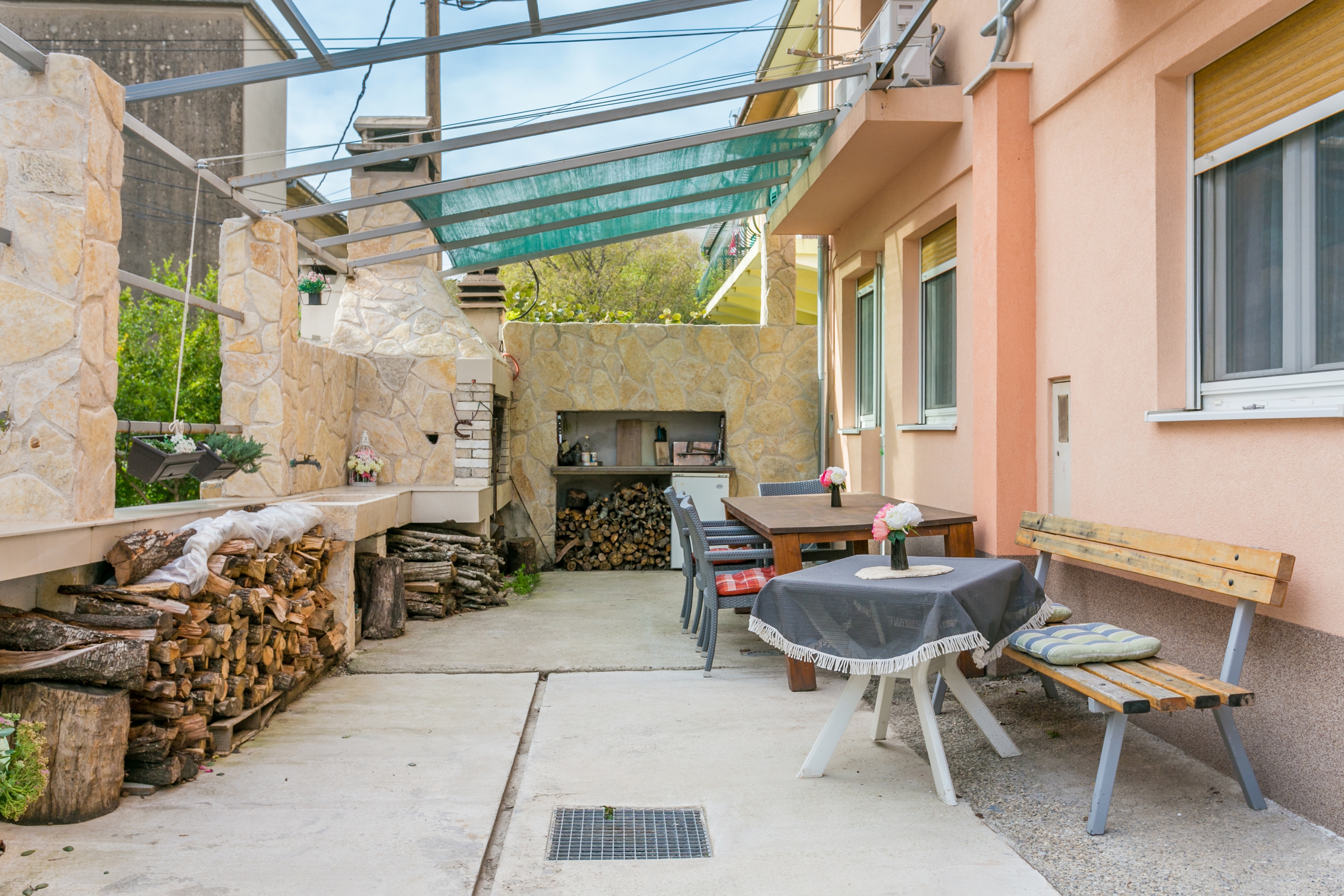 Studio flat with terrace Split  AS-a