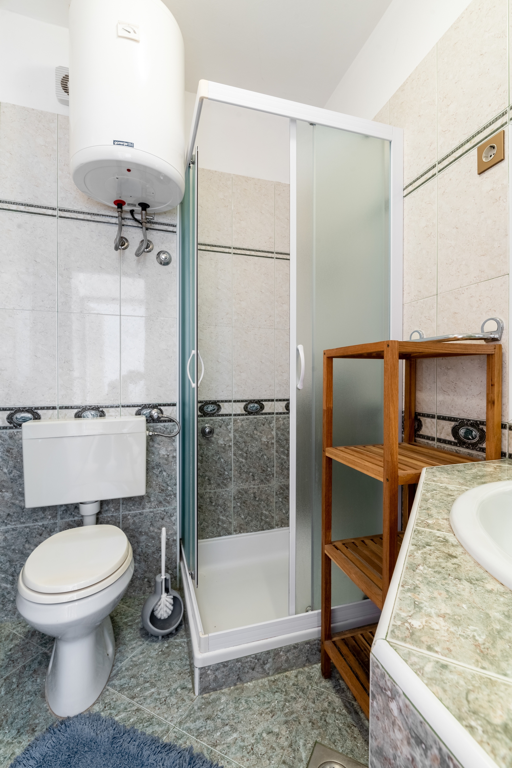 Two bedroom apartment with terrace Lopar, Rab  A-b