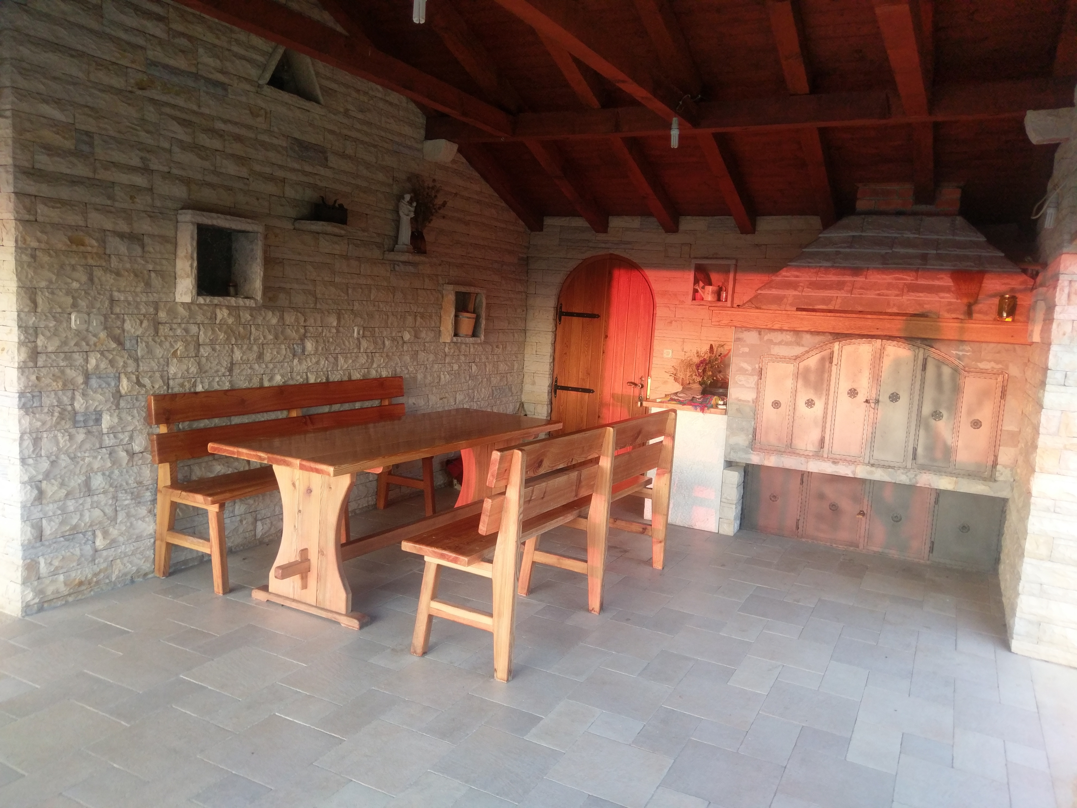 Two bedroom house with terrace Popovići, Zagora  K