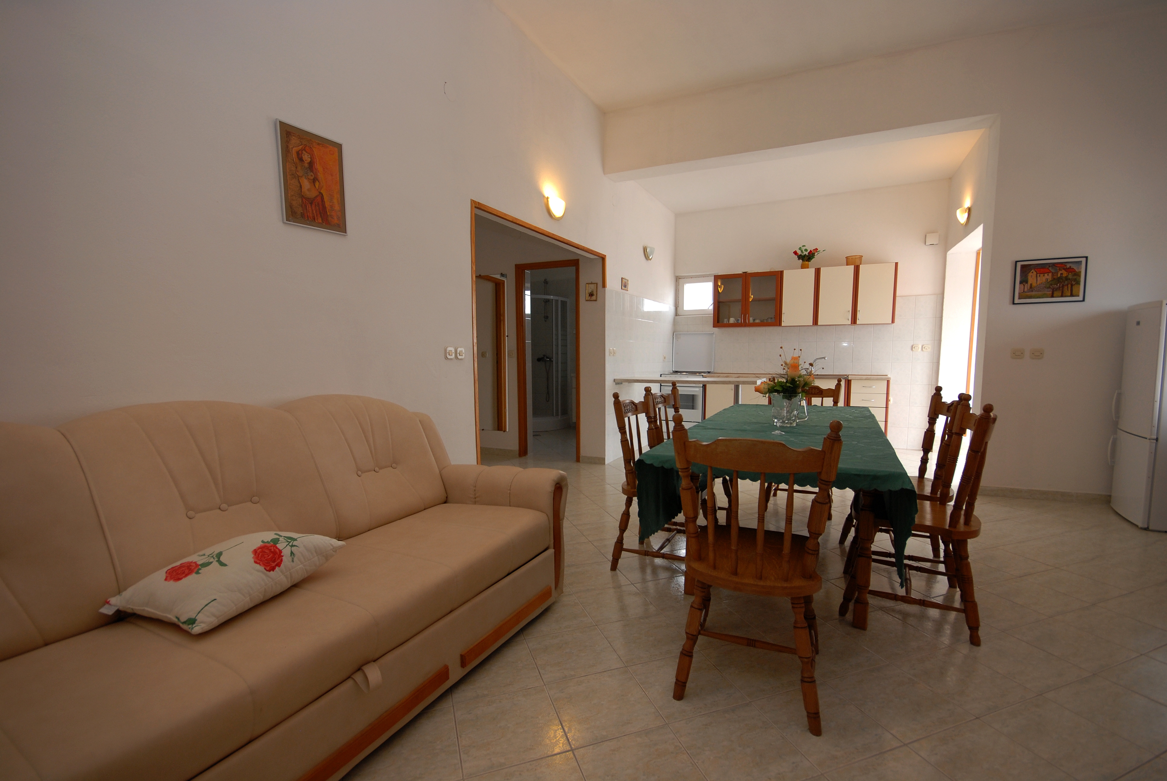 Three bedroom apartment with terrace and sea view Kali, Ugljan (A-14083-f)