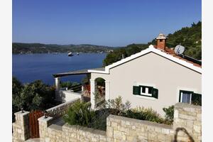 Vissershuis voor vakantie aan zee Baai Picena, Korcula - 14090