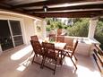 Pičena, Terraza in the house, with a sea view y (pet friendly).