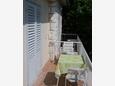 Hvar, Balkon 1 in the apartment, (pet friendly) en WiFi.