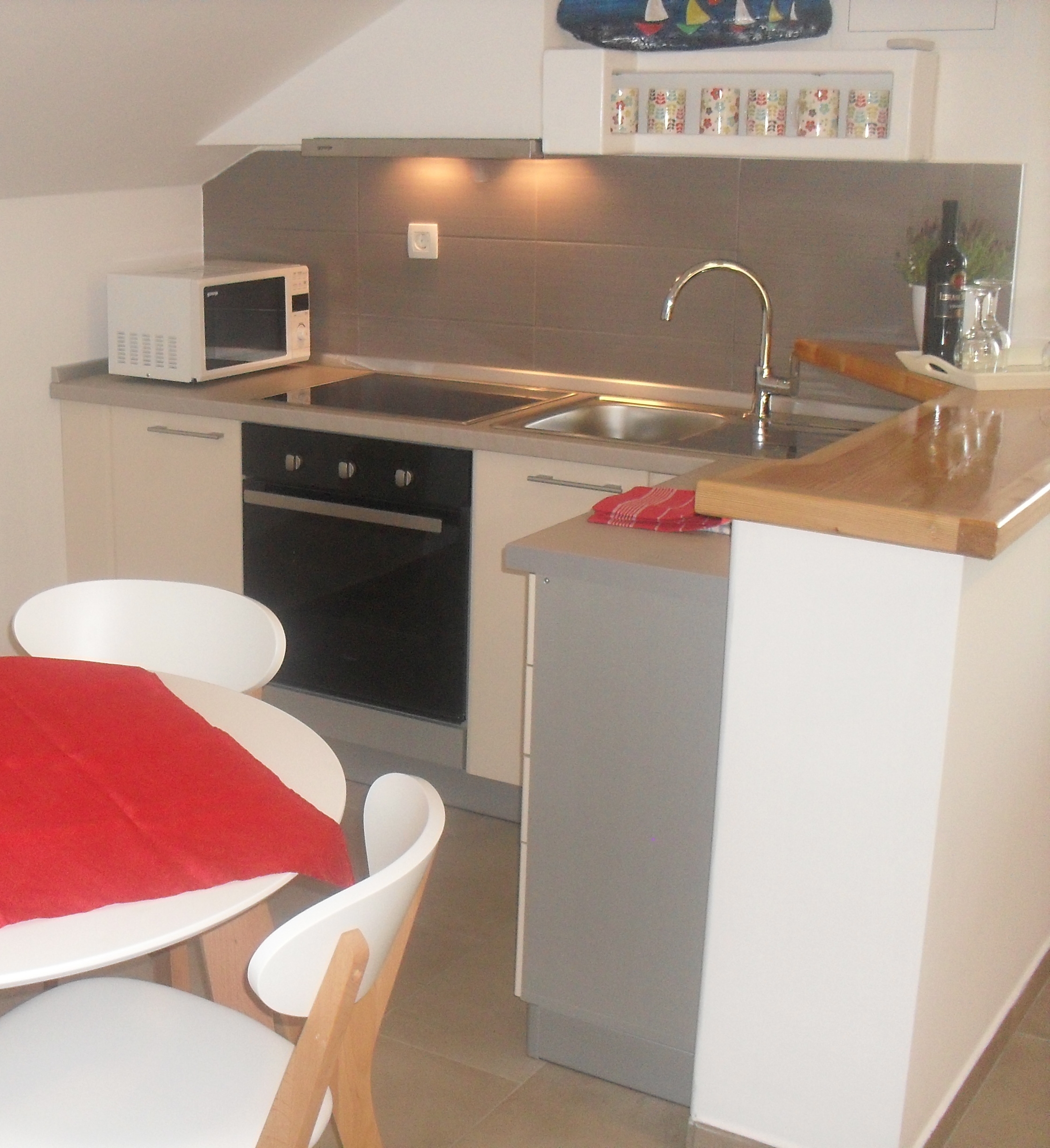 Jednosobni apartman s terasom i pogledom na more Kučište, Pelješac  A-a