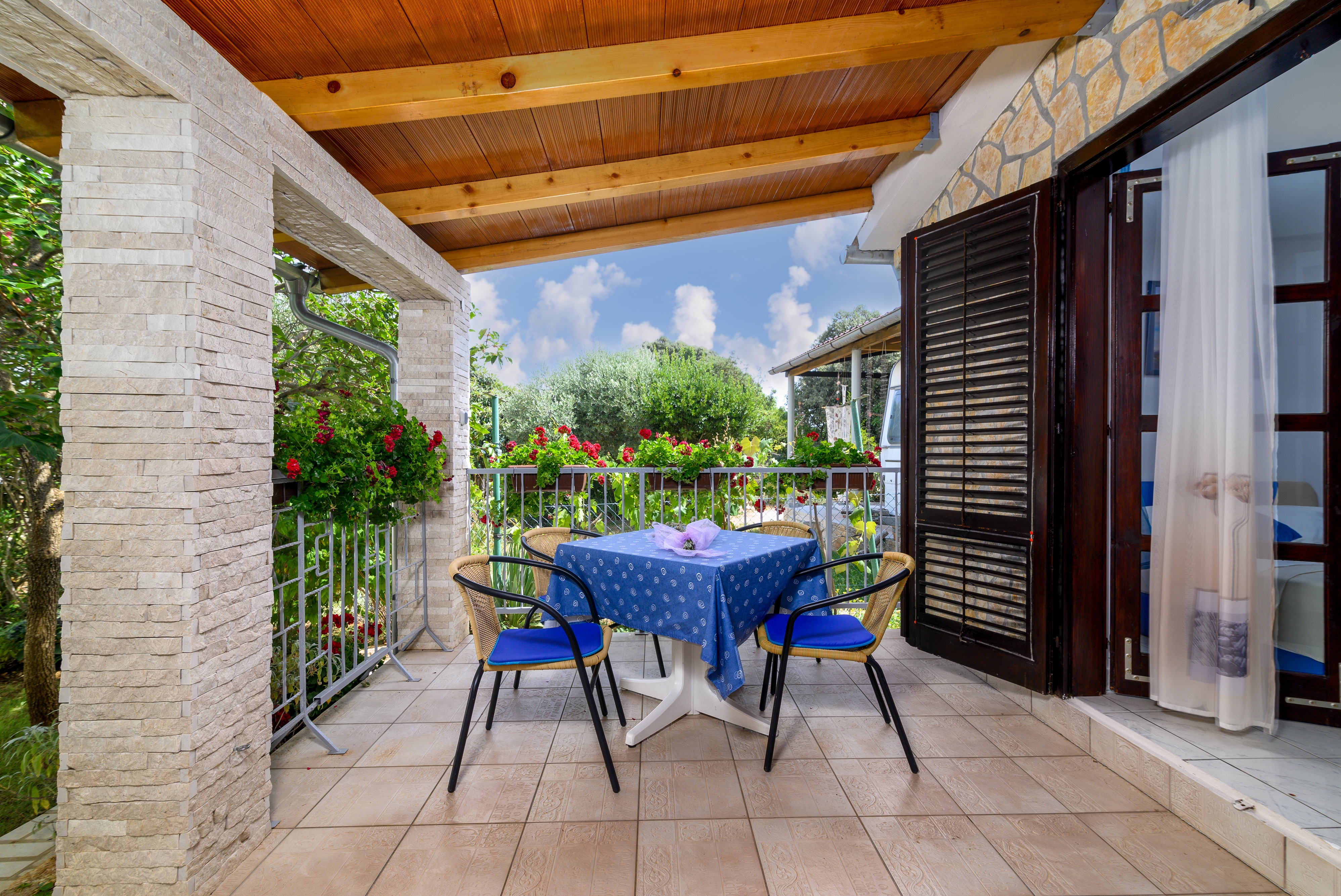 Studio flat with terrace Kavran, Marčana (AS-14109-b)