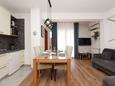 Obývací pokoj Starigrad, Obývací pokoj v ubytování typu apartment, s klimatizací a WiFi.