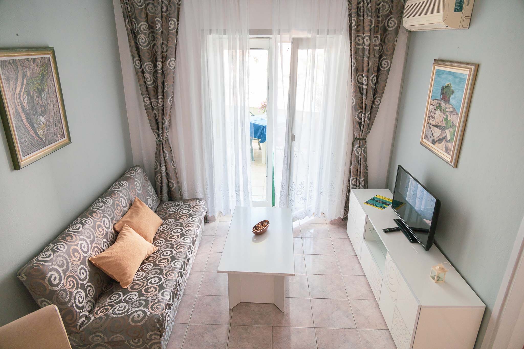 One bedroom apartment with balcony and sea view Kali, Ugljan  A-c