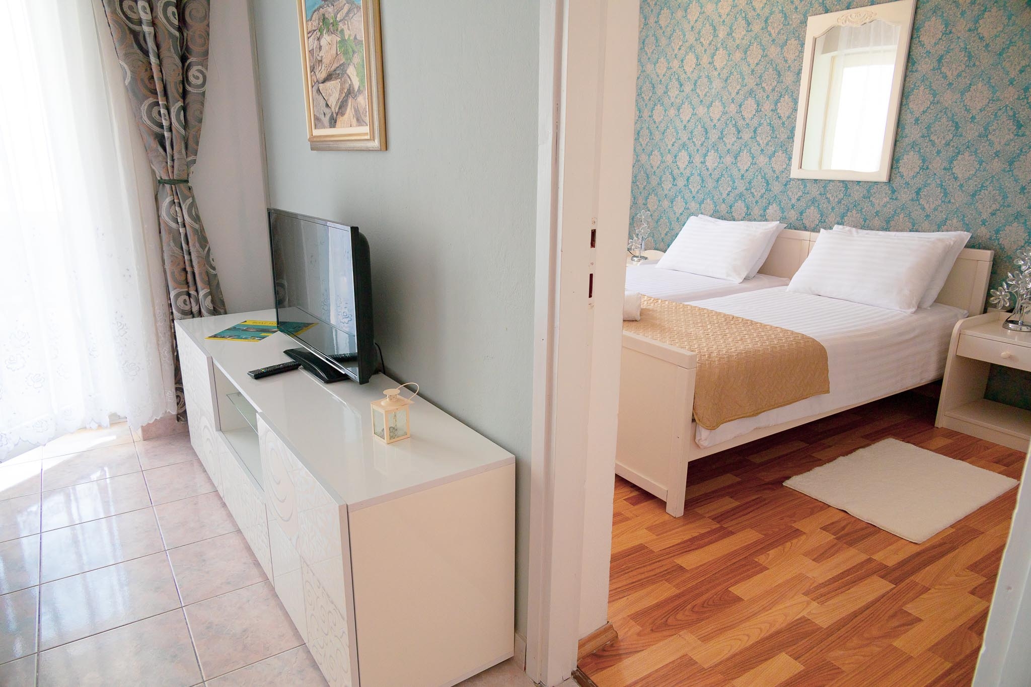 One bedroom apartment with balcony and sea view Kali, Ugljan  A-c