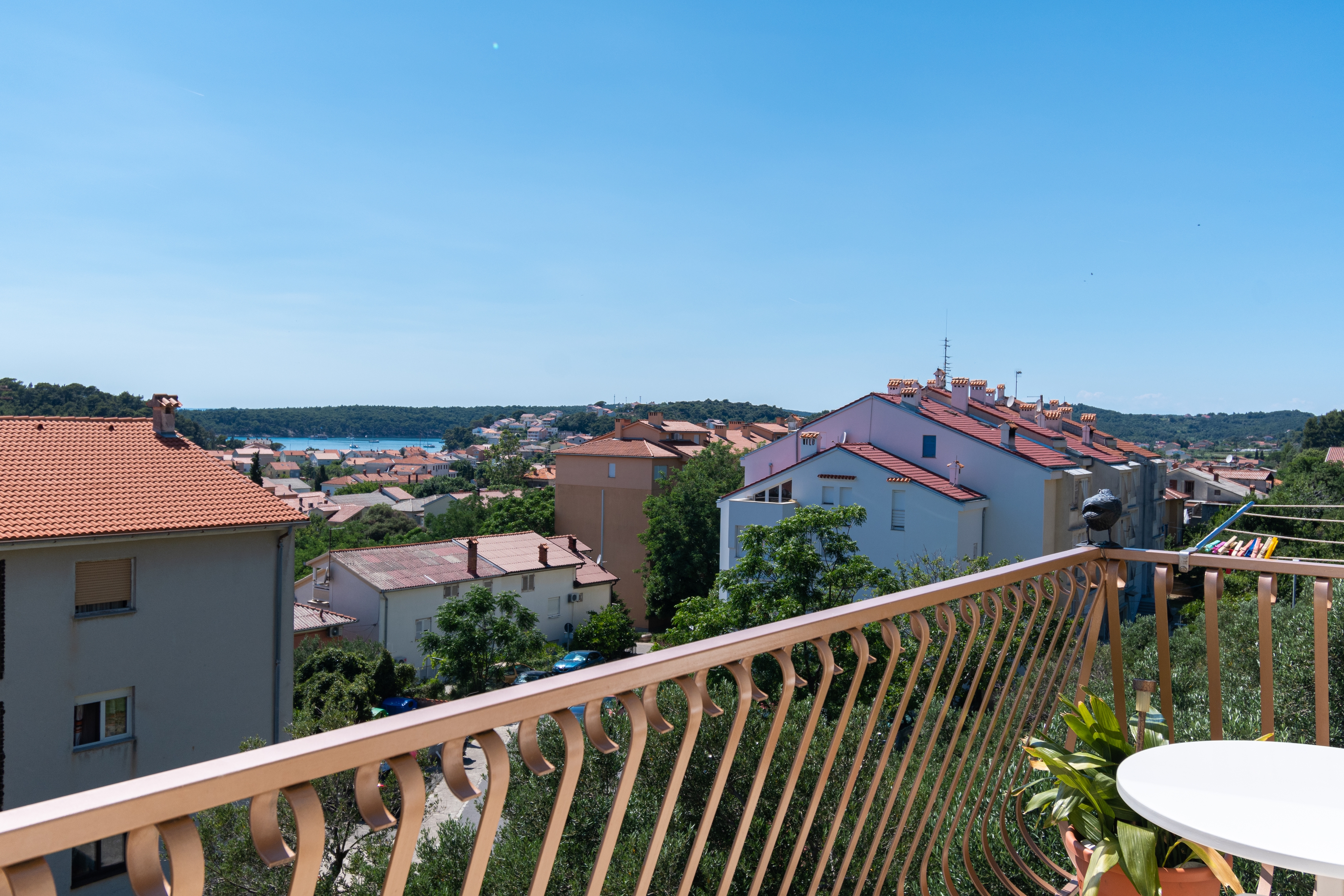 One bedroom apartment with balcony and sea view Rab  A-b