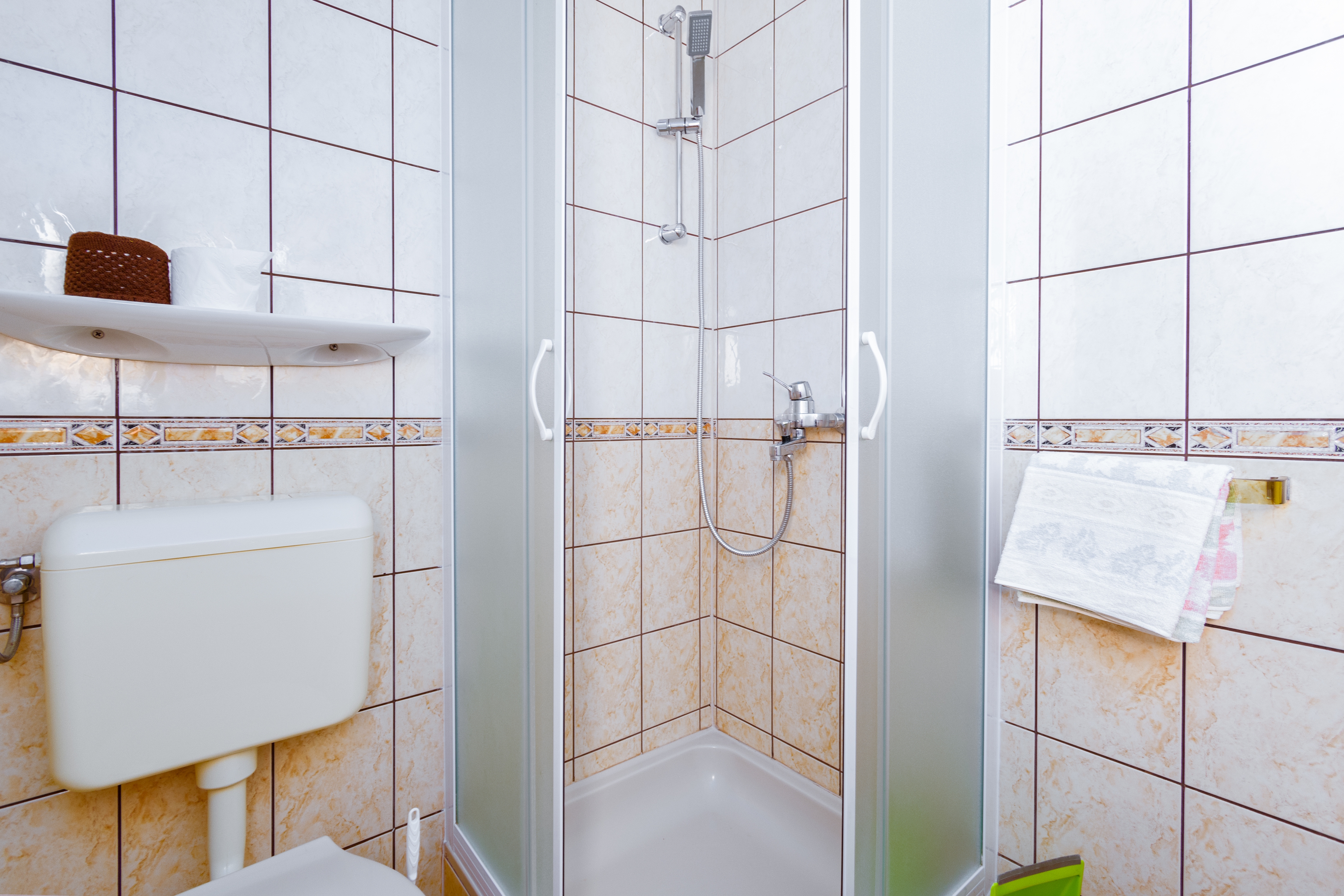 Two bedroom apartment with balcony and sea view Rab  A-c