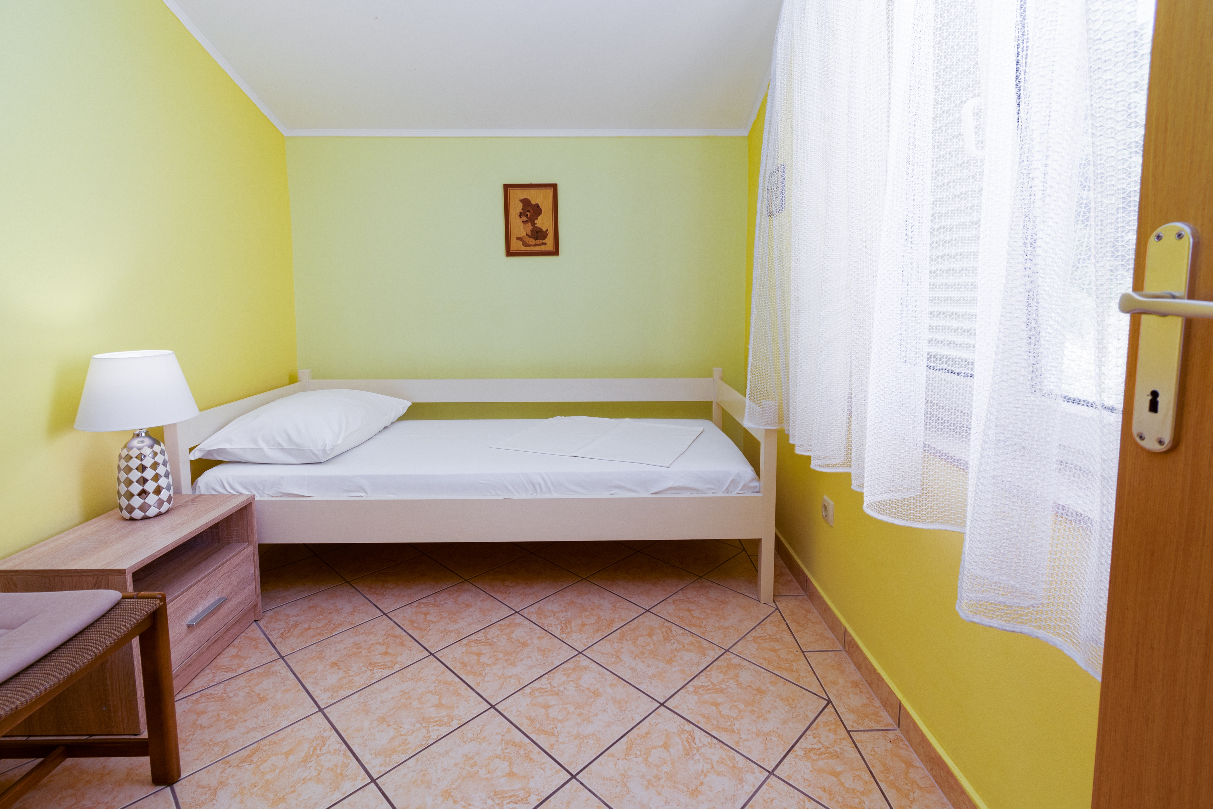 Two bedroom apartment with balcony and sea view Rab  A-c