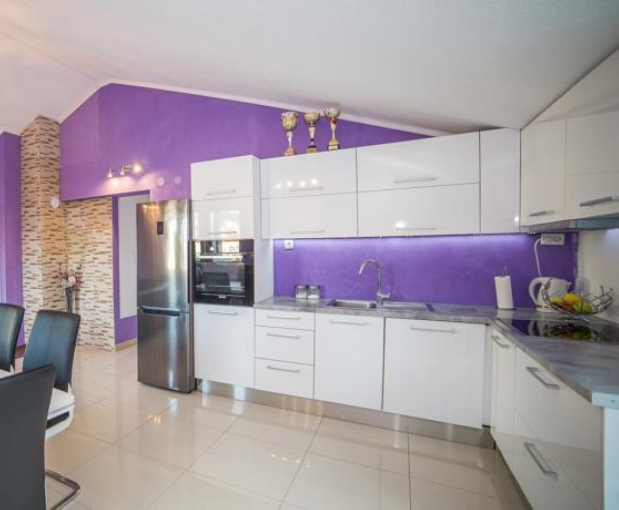 One bedroom apartment with balcony and sea view Povlja, Brač  A-a