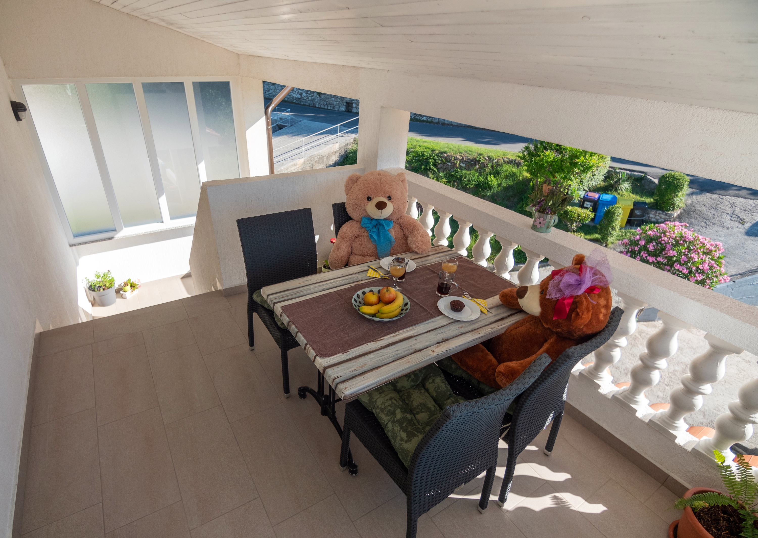 Two bedroom apartment with terrace and sea view Supetarska Draga - Donja, Rab  A-b