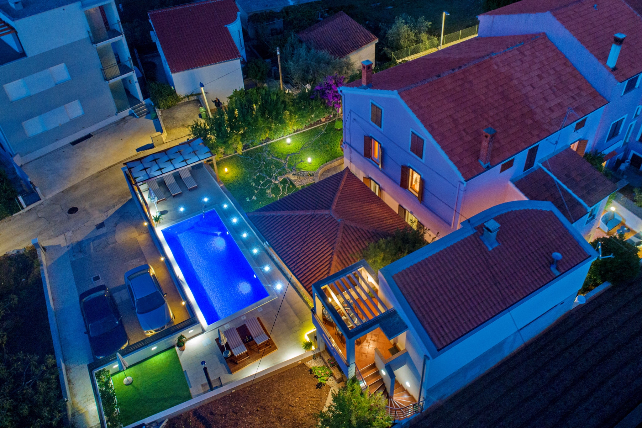 Dvosobni apartman s terasom Preko, Ugljan  A-b