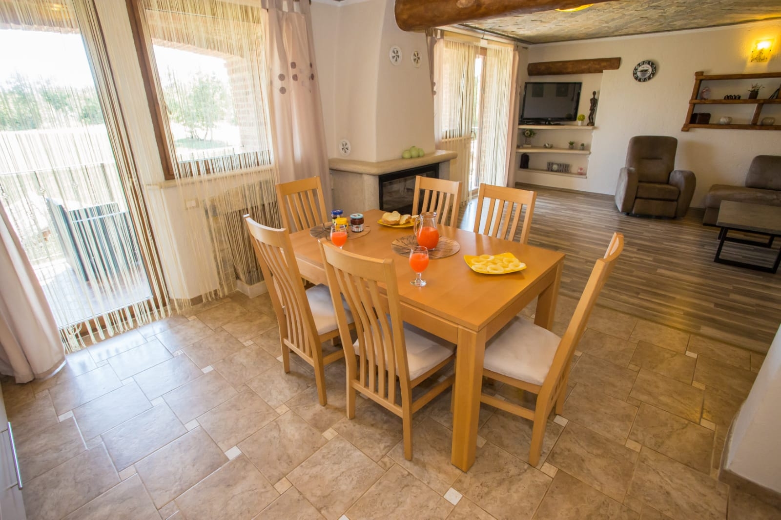 Three bedroom apartment with terrace Nova Vas, Poreč  A-b