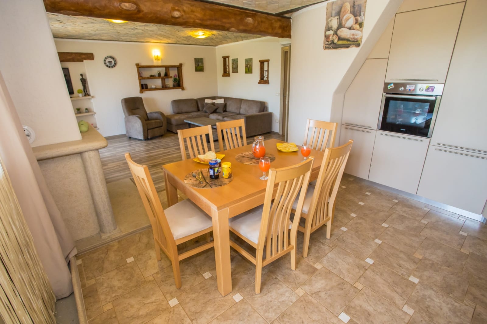 Three bedroom apartment with terrace Nova Vas, Poreč  A-b