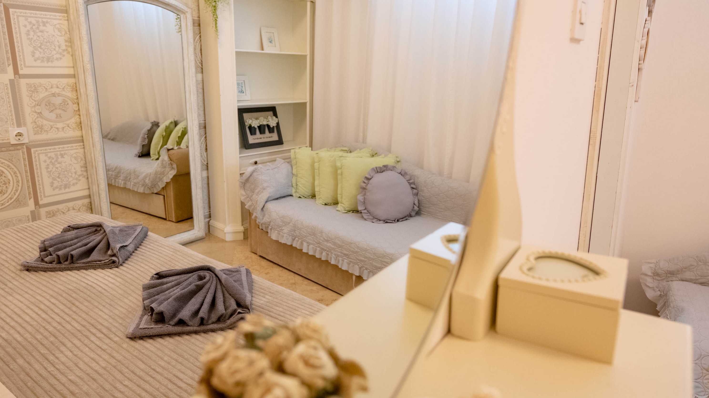 One bedroom apartment with terrace and sea view Lovran, Opatija  A-a