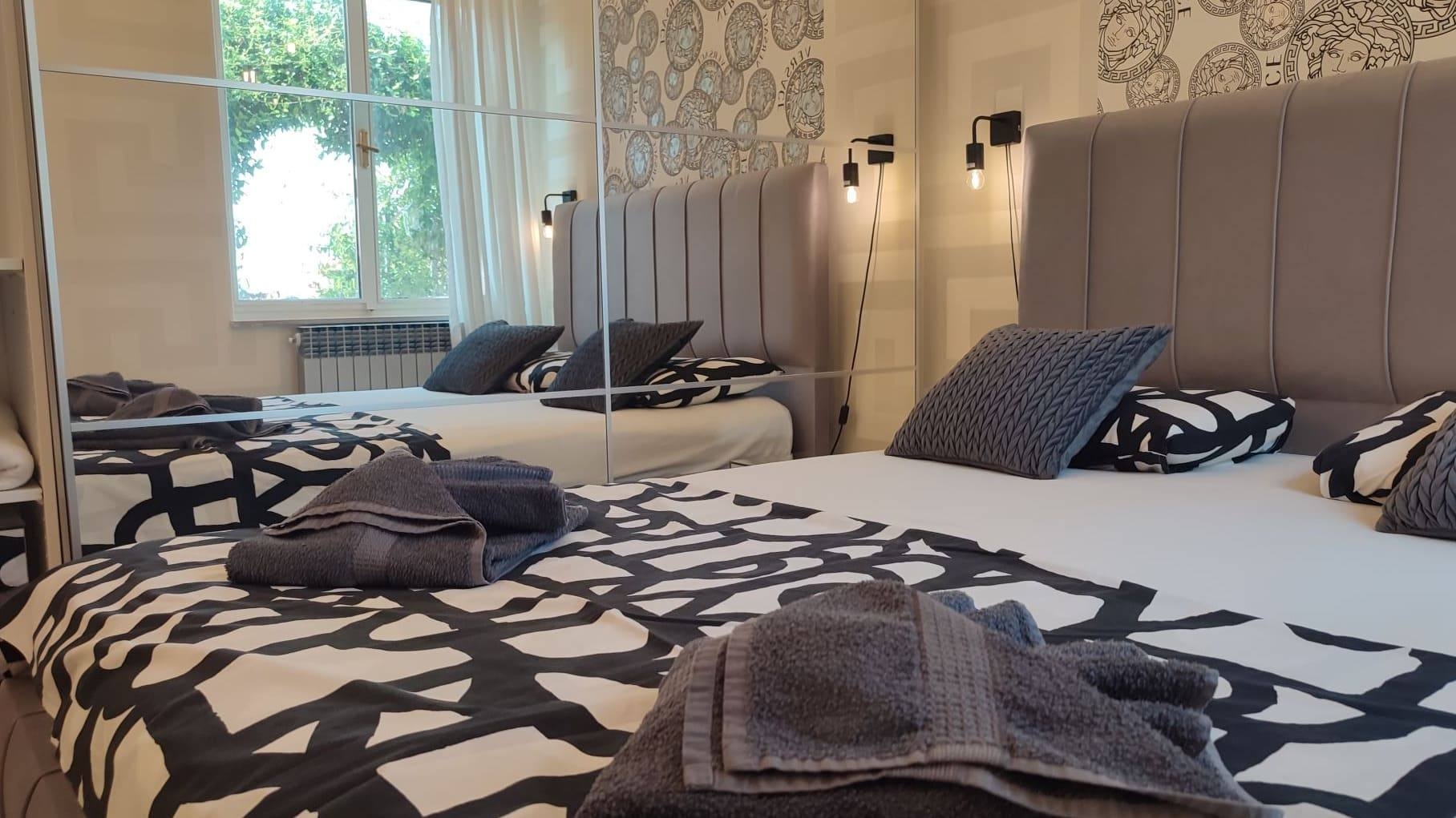 Two bedroom apartment with terrace and sea view Lovran, Opatija  A-b