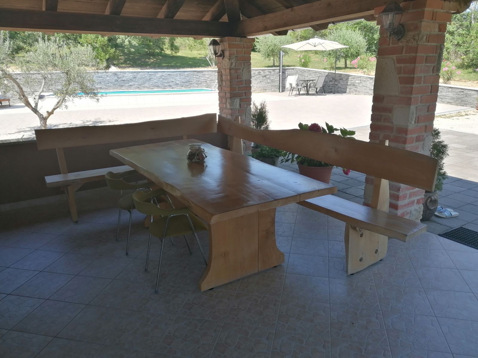 One bedroom house with terrace Lindar, Central Istria - Središnja Istra  K