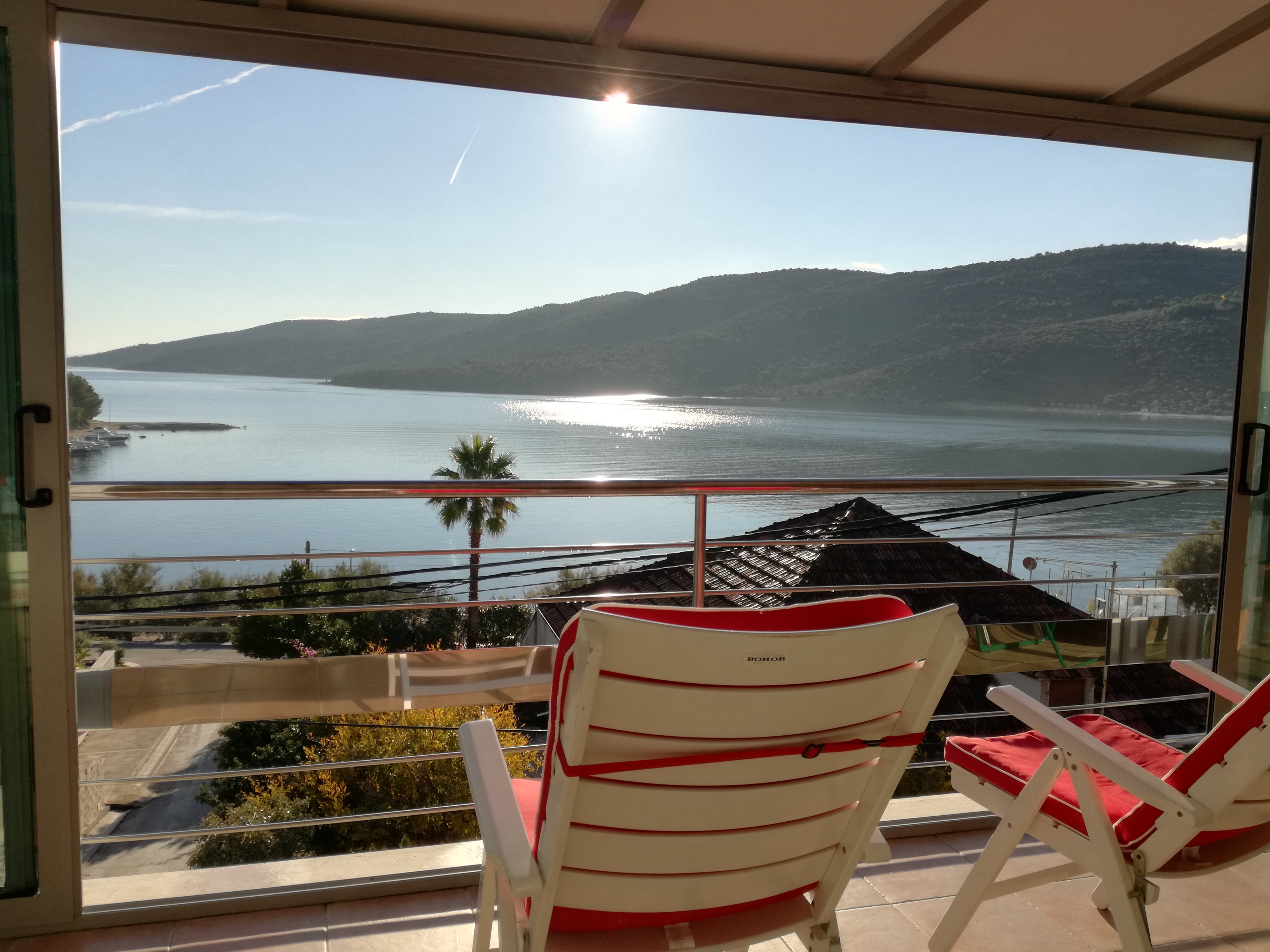 Two bedroom apartment with terrace and sea view Marina, Trogir  A-a