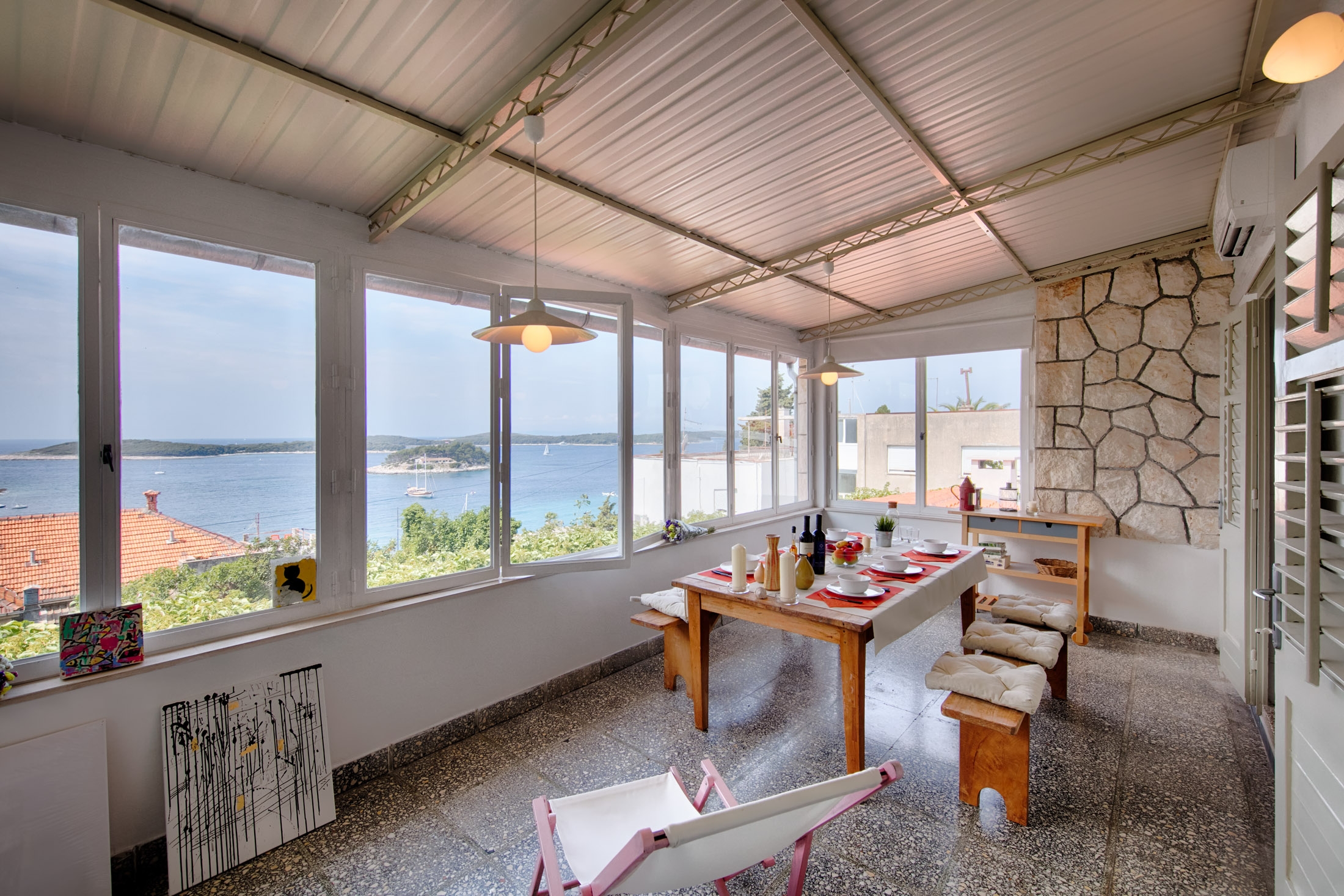 Ferienwohnung im Ort Hvar (Hvar), Kapazität 4 Ferienwohnung  Insel Hvar