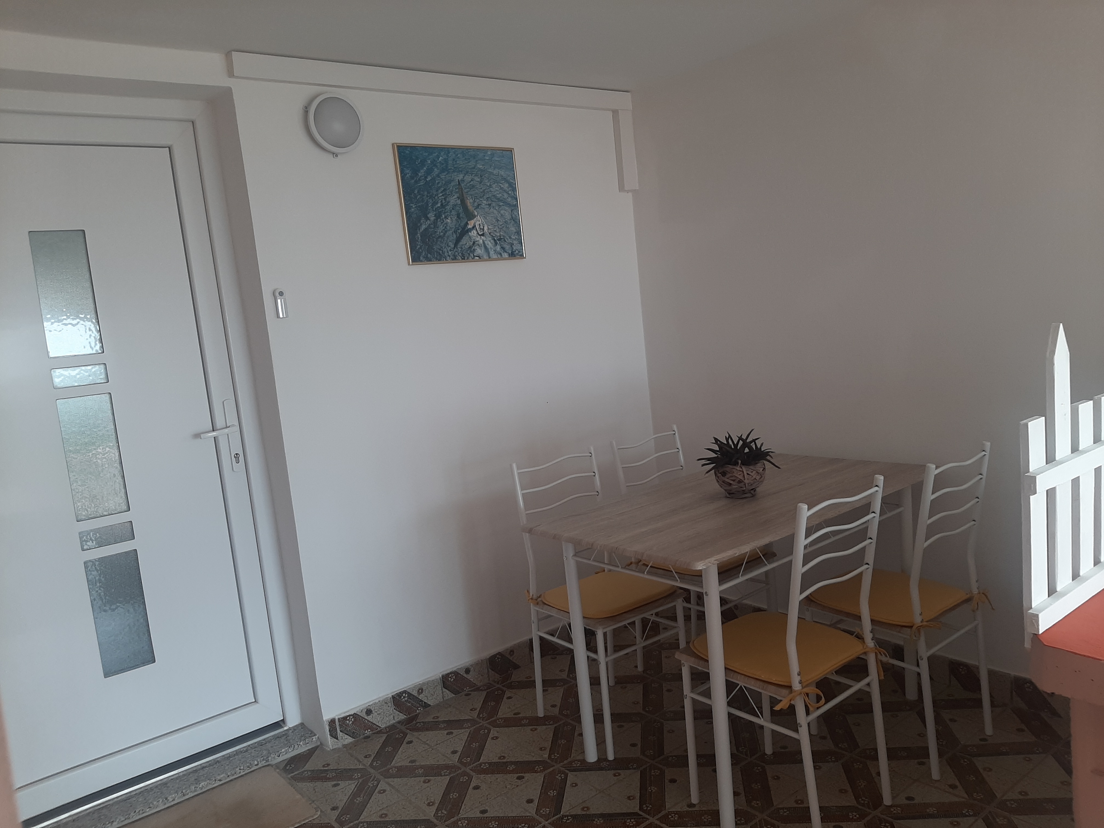 Dvosobni apartman s terasom i pogledom na more Vrsi, Zadar  A-a