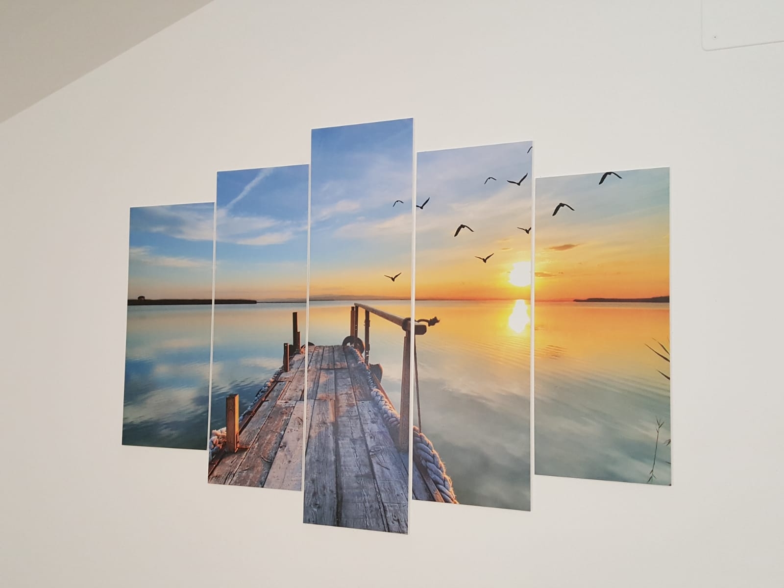 Dvosobni apartman s balkonom i pogledom na more Vrsi, Zadar  A-c