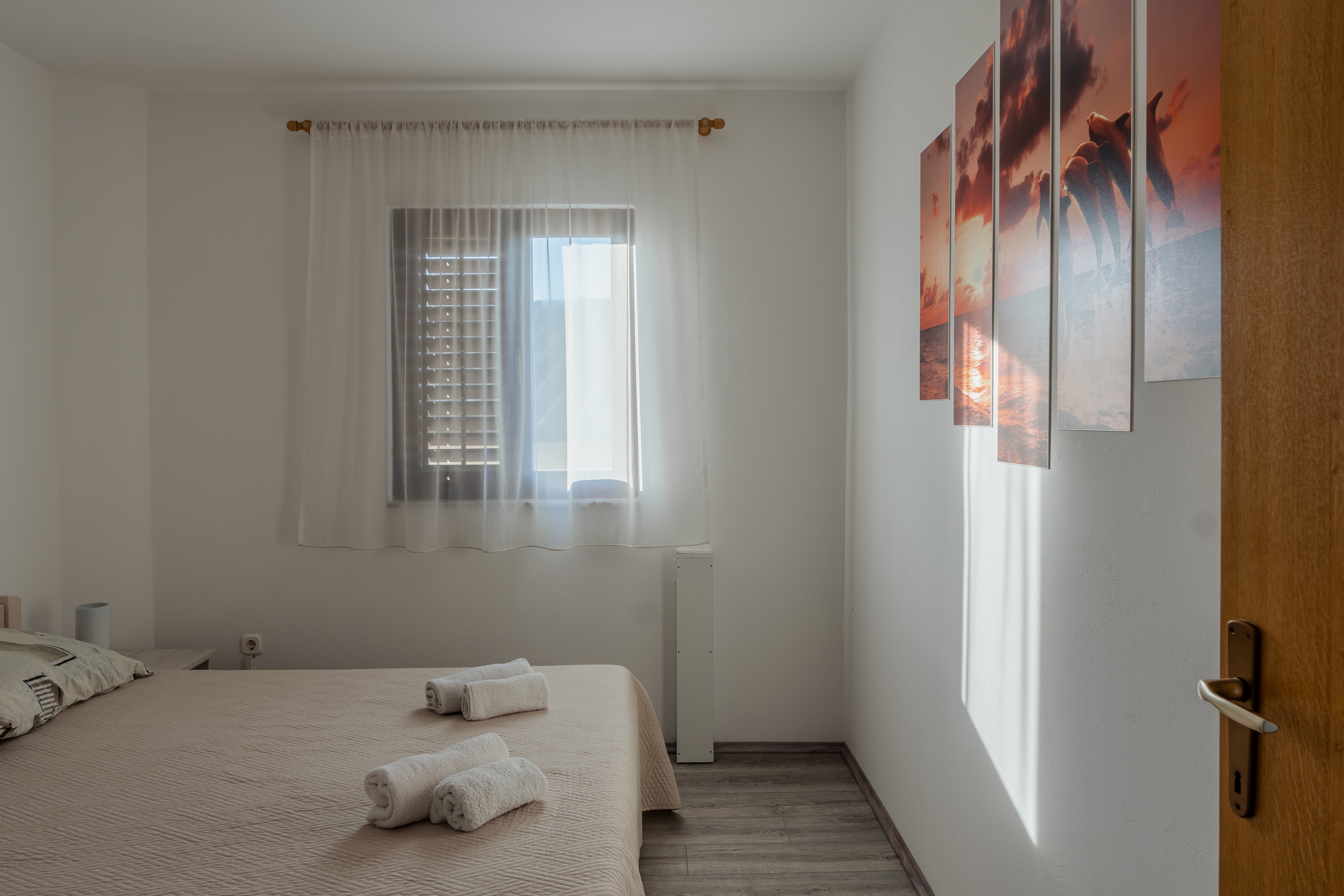 Two bedroom apartment with terrace Vrsi - Mulo, Zadar  A-b