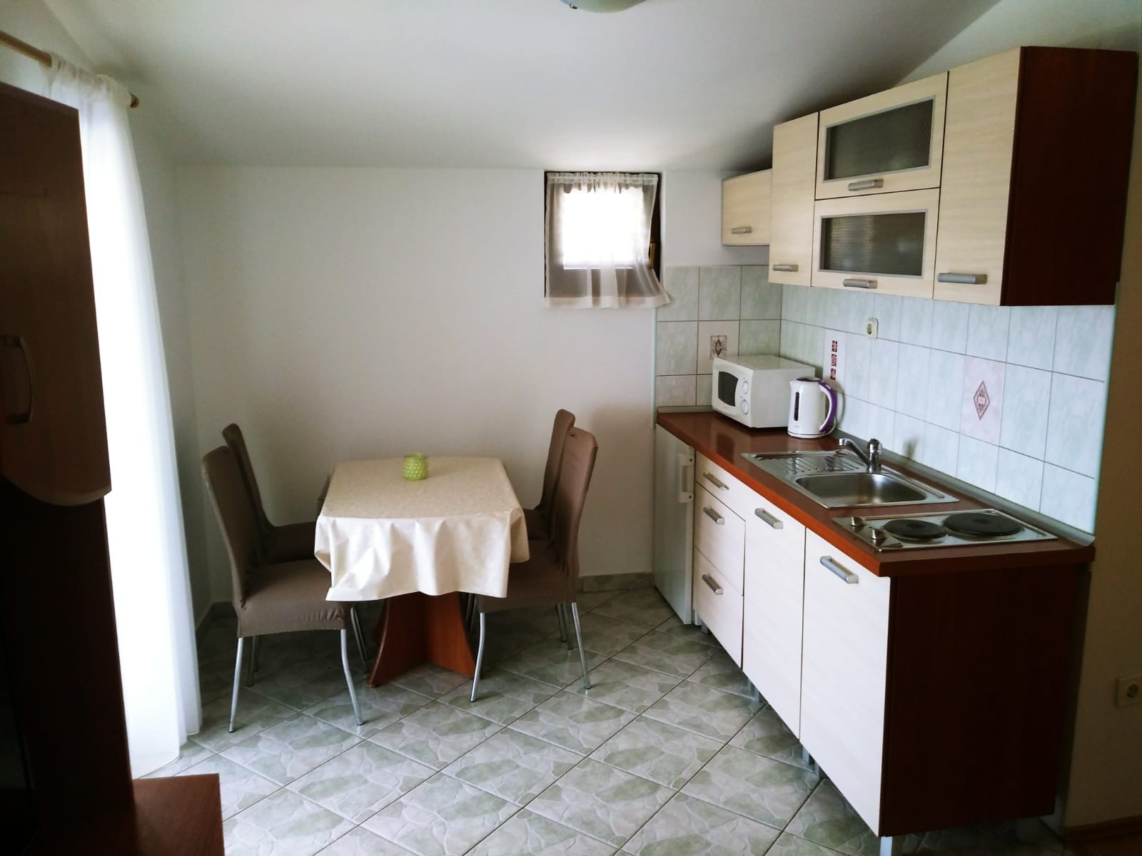 Studio flat with terrace and sea view Vrsi - Mulo, Zadar  AS-a