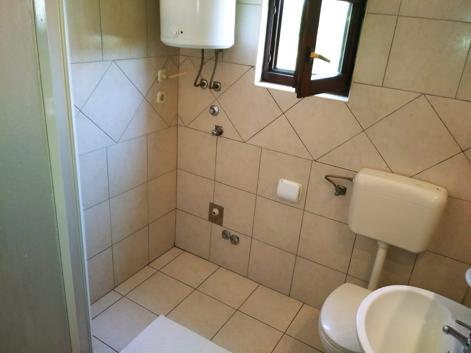 Studio flat with balcony and sea view Vrsi - Mulo, Zadar  AS-b