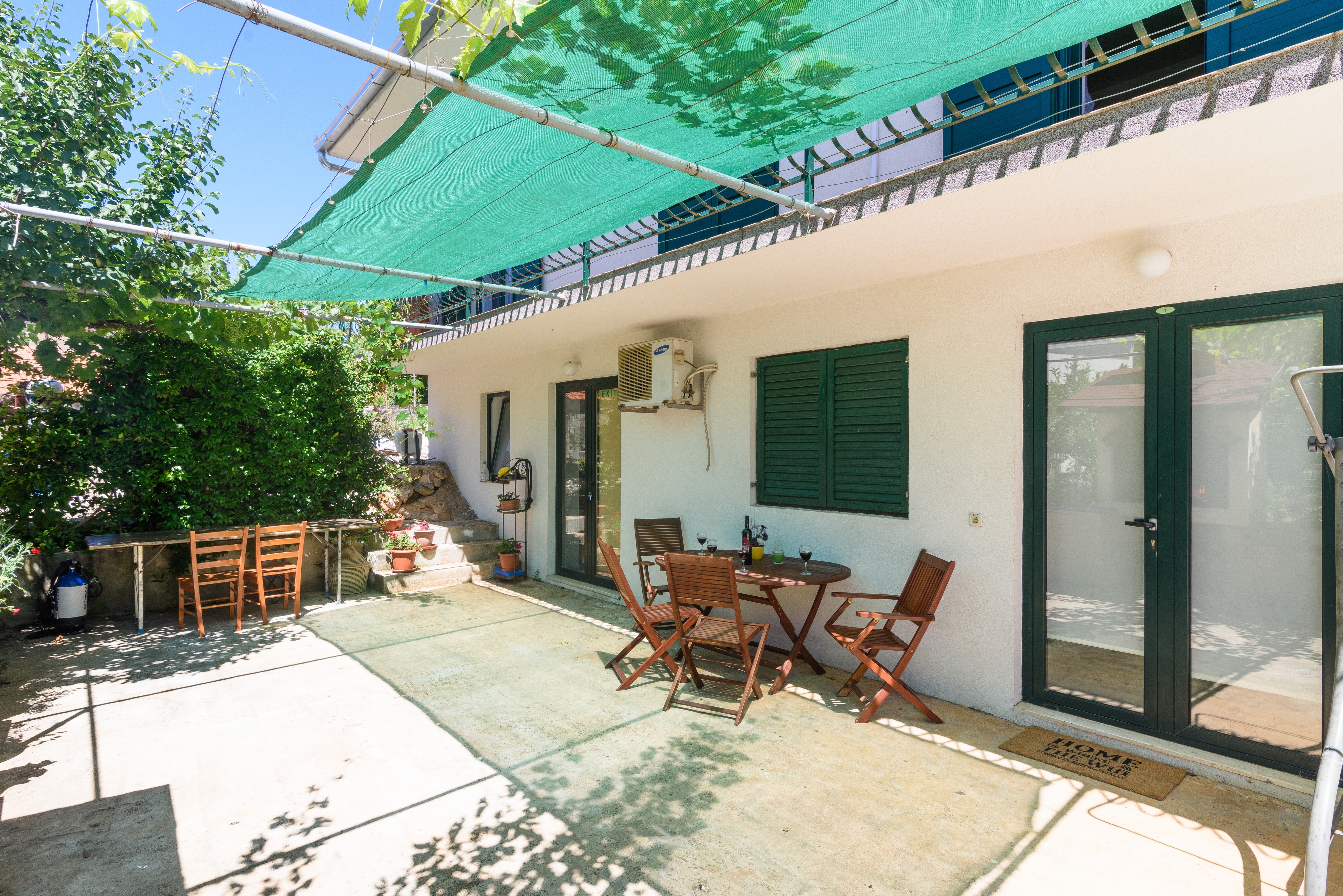 Studio flat with terrace Marina, Trogir  AS-a