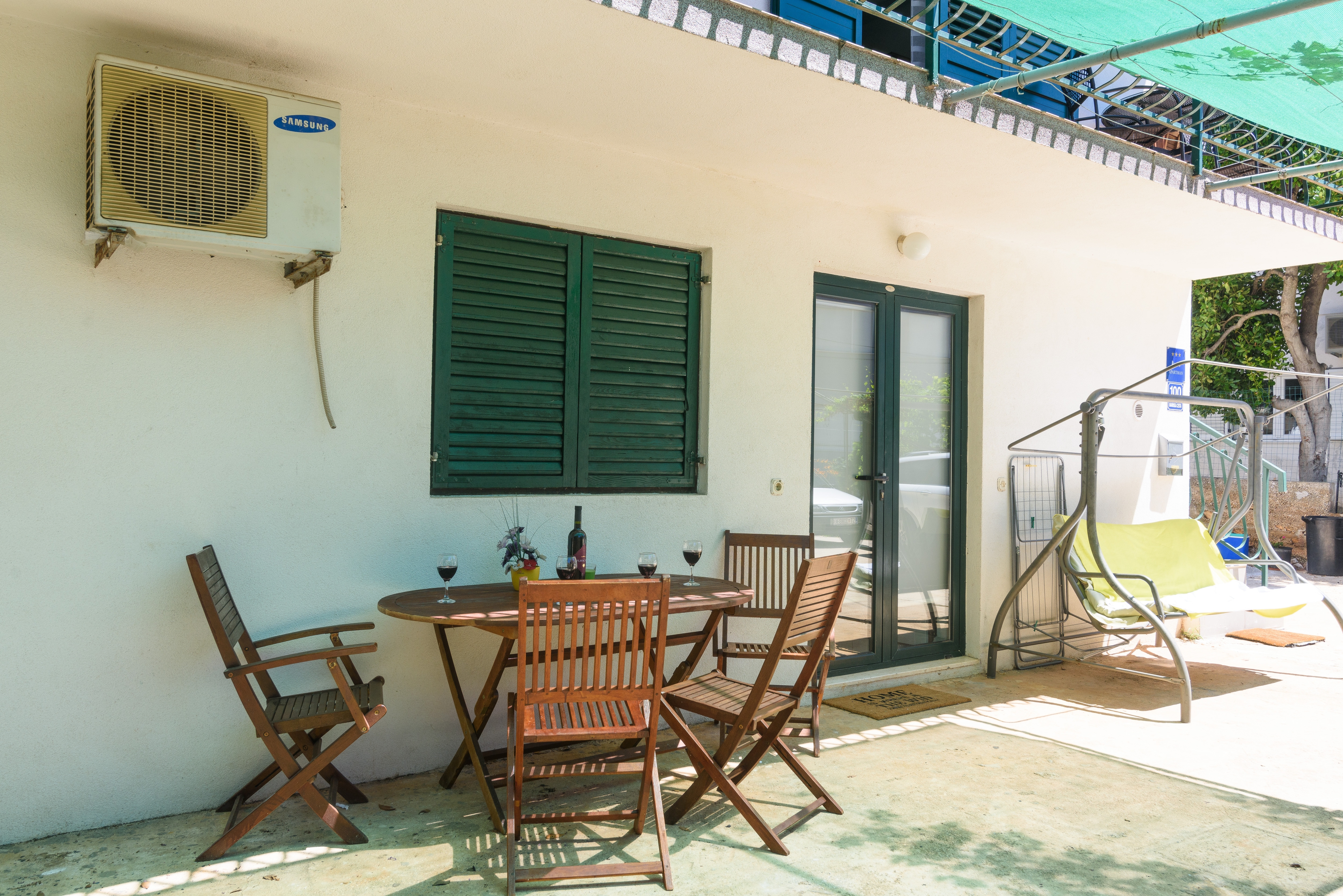 Studio flat with terrace Marina, Trogir  AS-a
