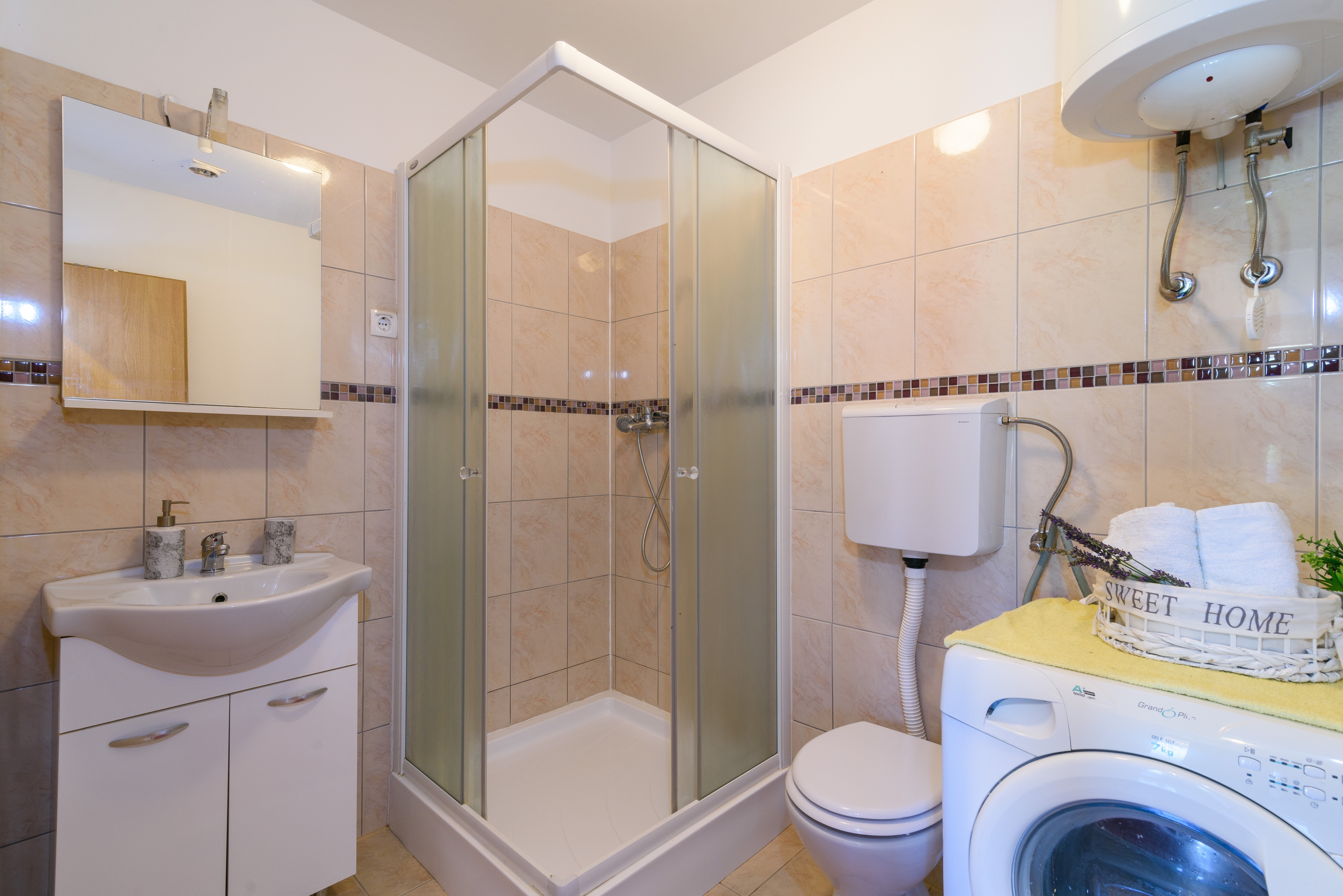 Studio flat with terrace Marina, Trogir  AS-b
