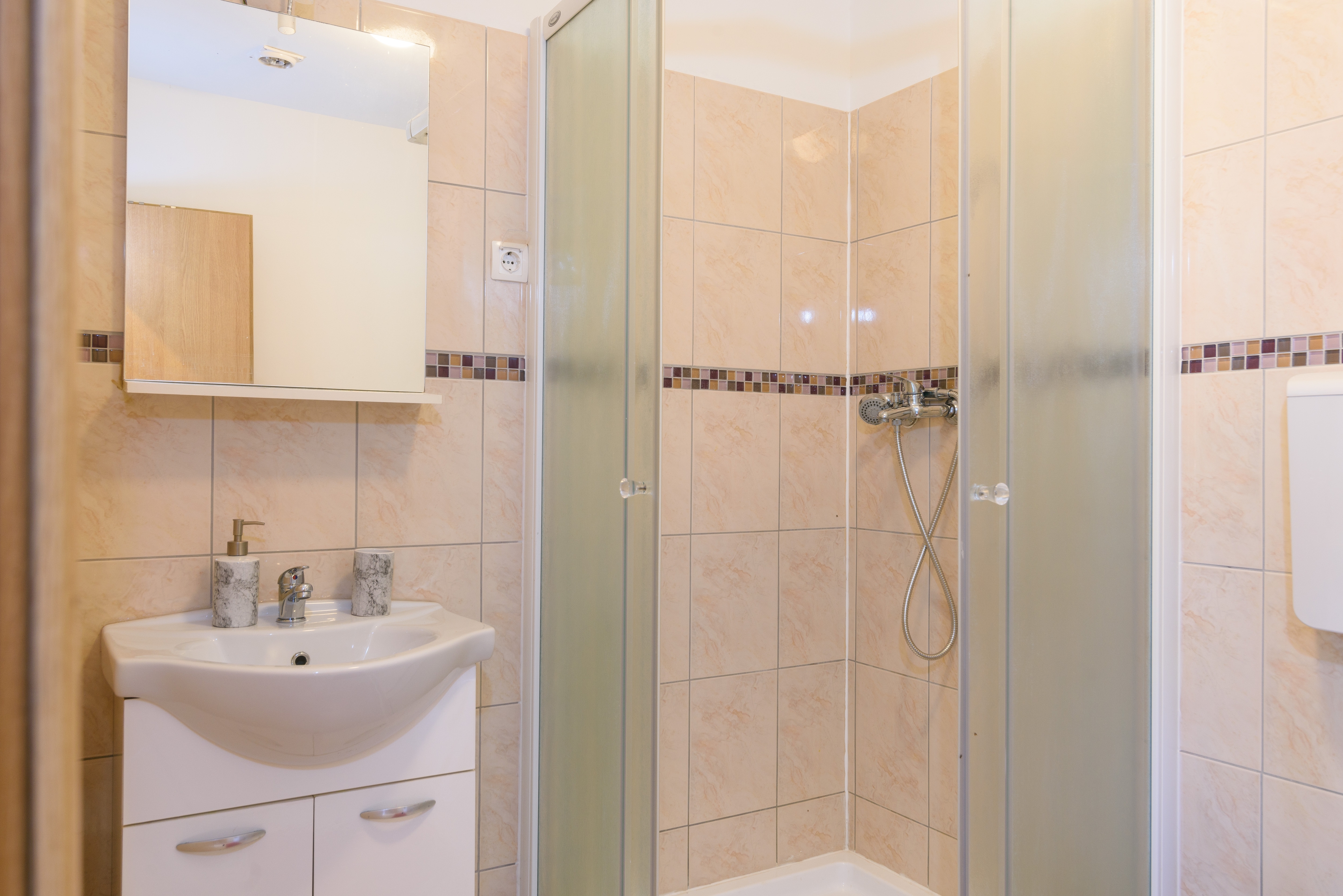 Studio flat with terrace Marina, Trogir  AS-b