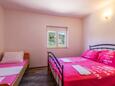 Ložnice Marina, Ložnice v ubytování typu studio-apartment, domácí mazlíčci povoleni a WiFi.