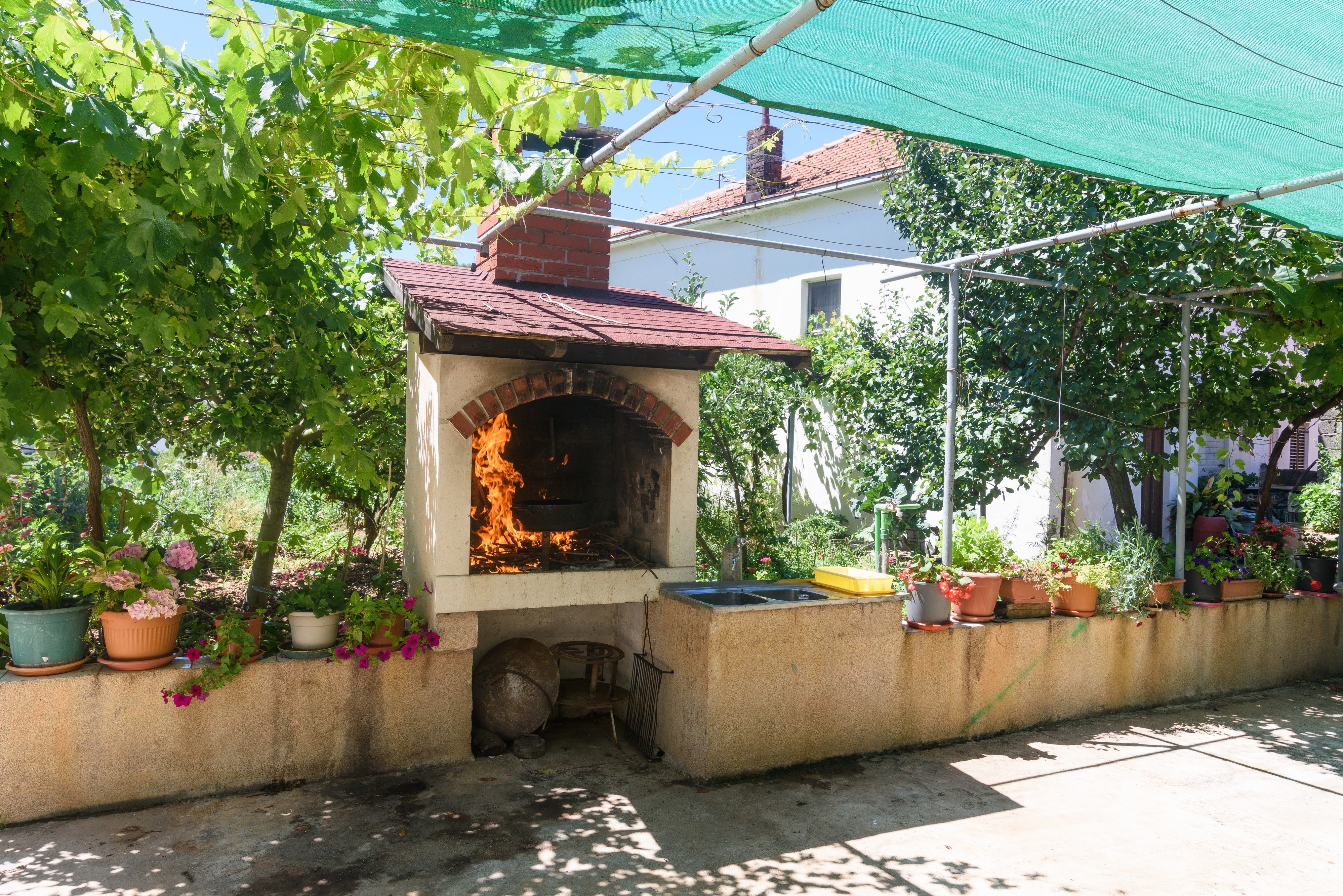 Two bedroom apartment with balcony Marina, Trogir  A-a