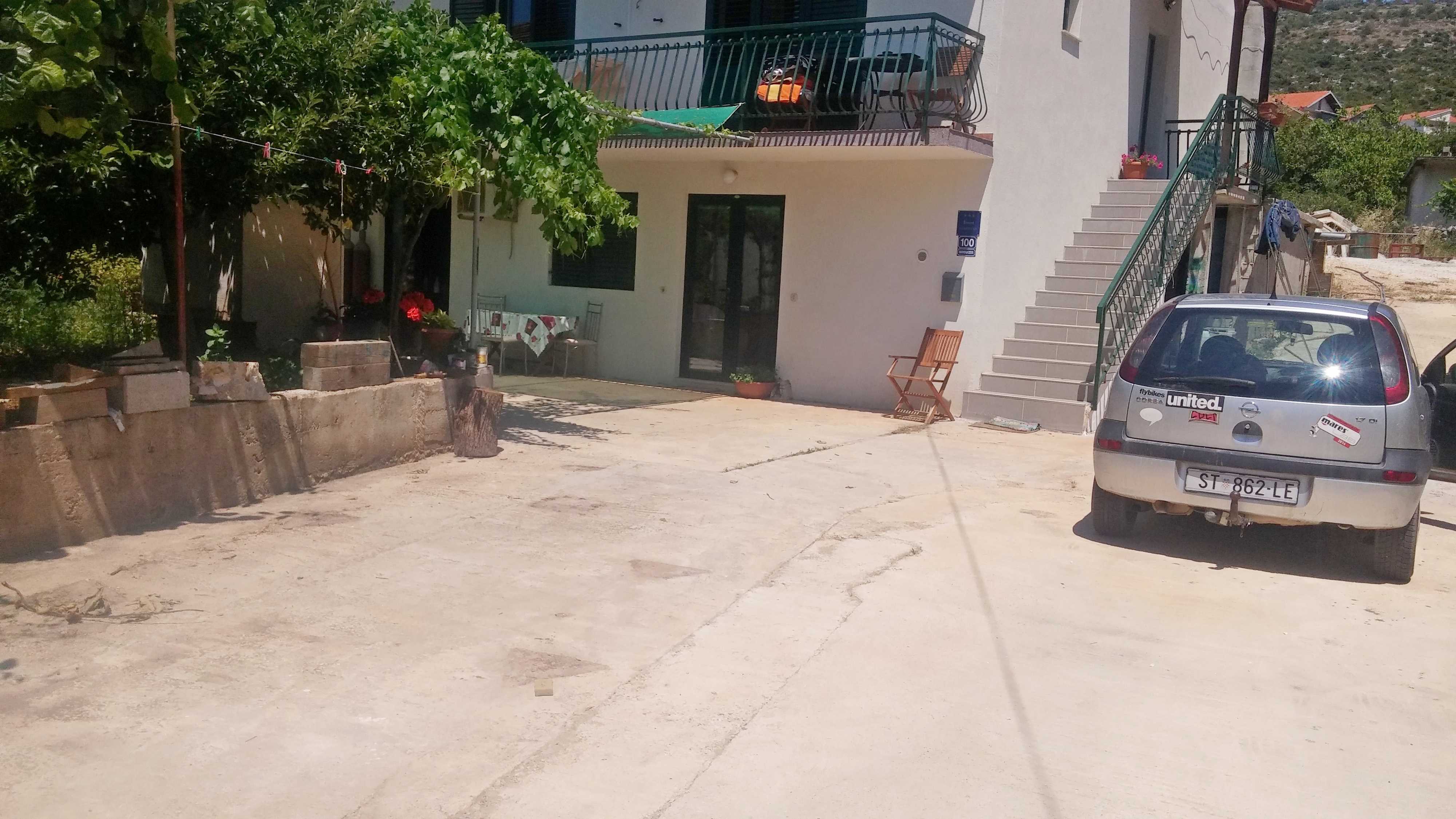 Two bedroom apartment with balcony Marina, Trogir  A-a