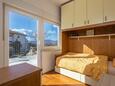 Ložnice 2 Kostrena, Ložnice 2 v ubytování typu apartment, domácí mazlíčci povoleni a WiFi.