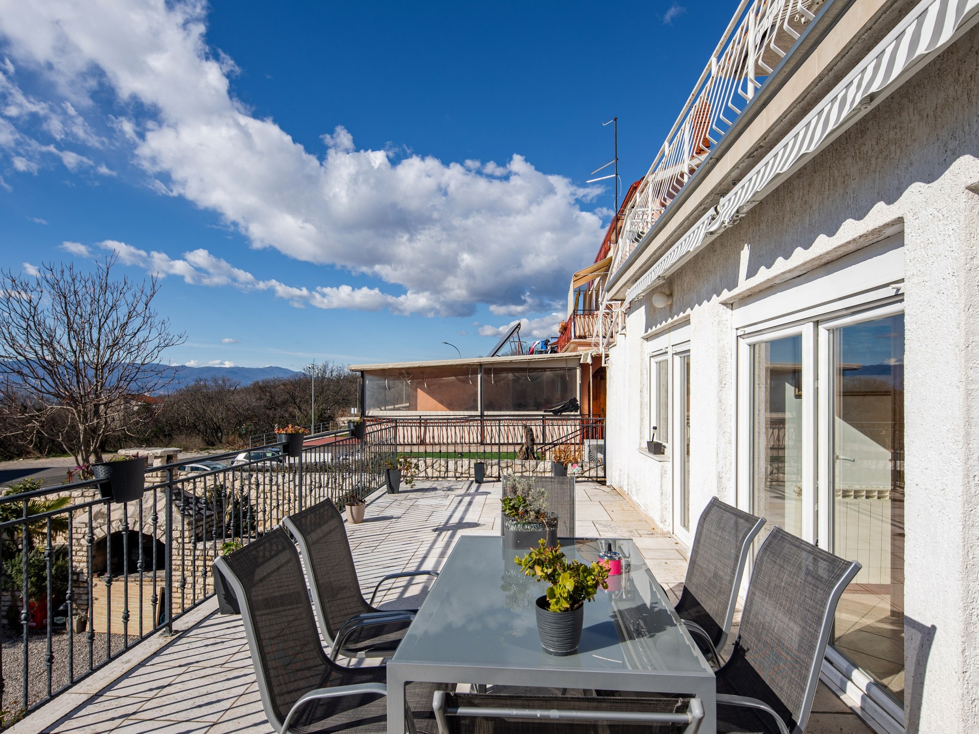 Three bedroom apartment with terrace and sea view Kostrena, Rijeka  A-a