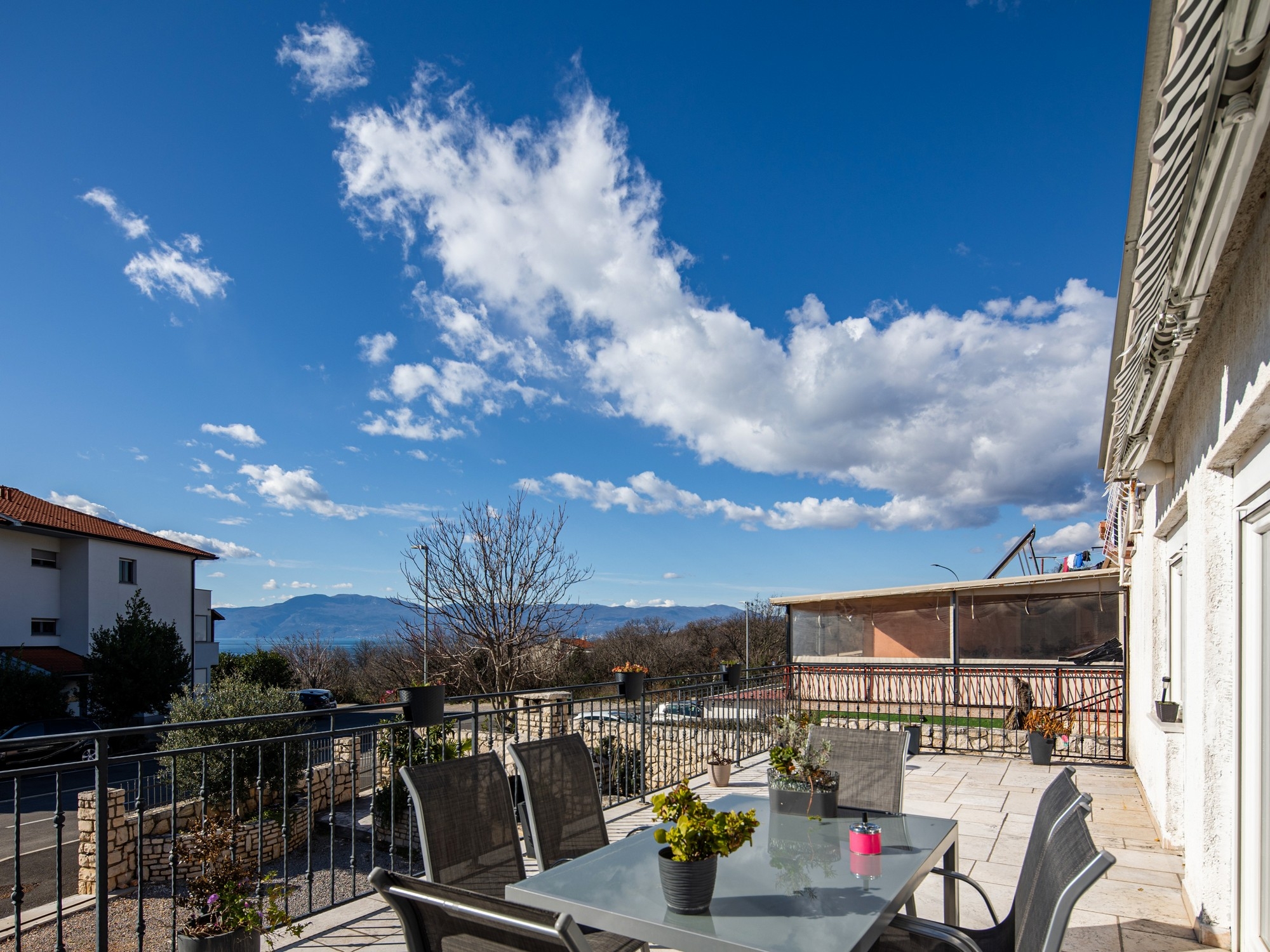 Three bedroom apartment with terrace and sea view Kostrena, Rijeka  A-a