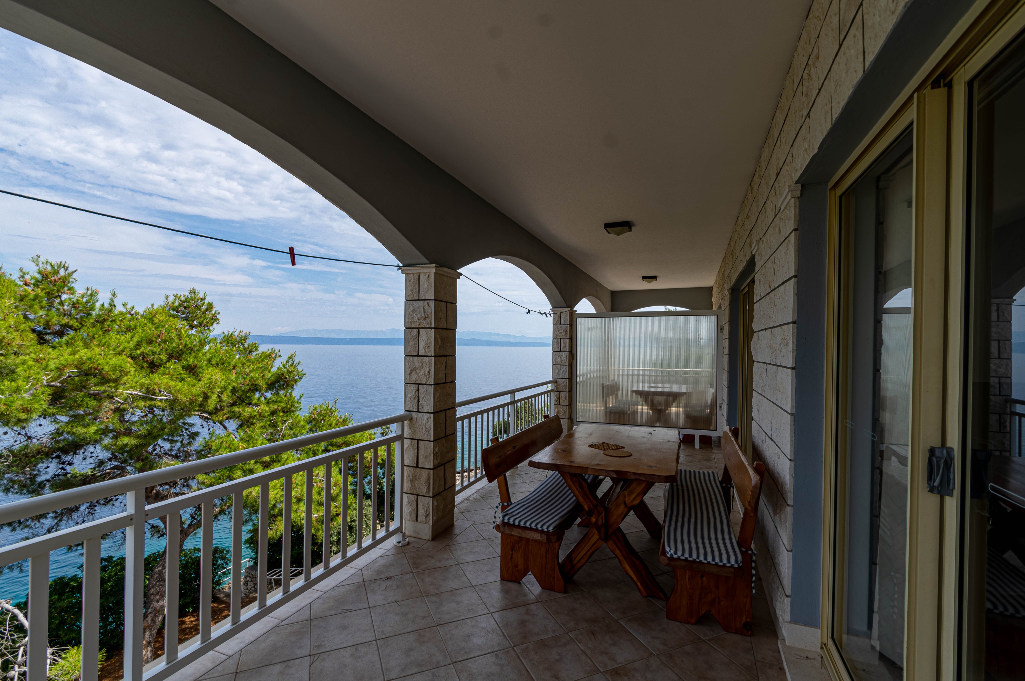 Two bedroom apartment near beach Prigradica, Korčula  A-b