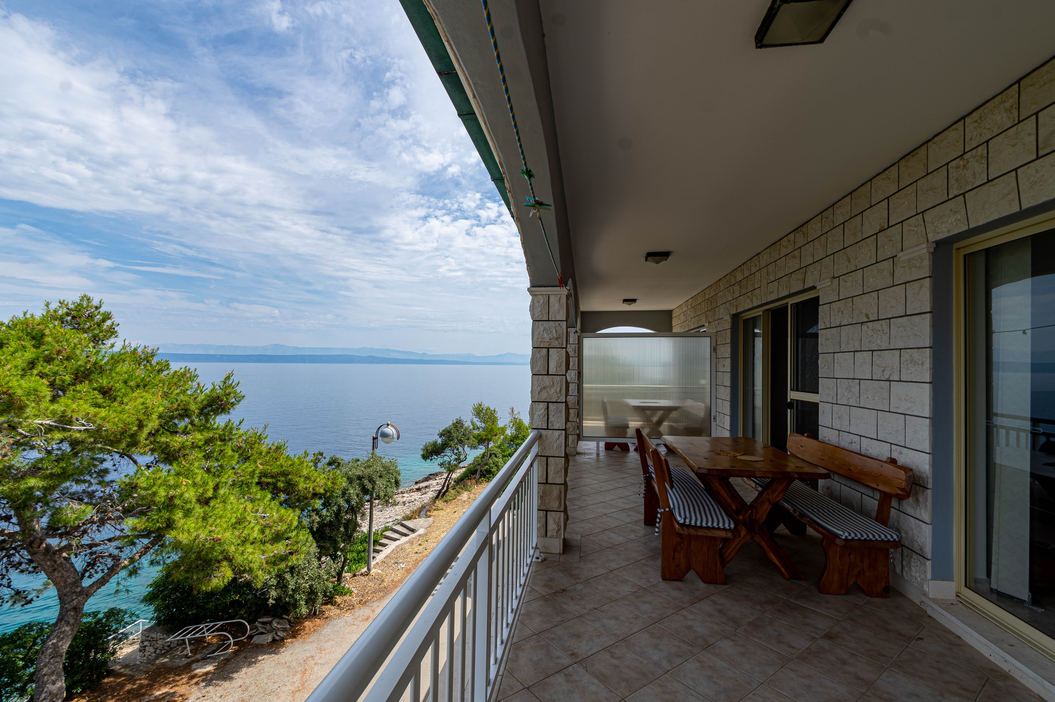 Two bedroom apartment near beach Prigradica, Korčula  A-b