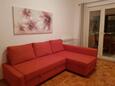 Camera di soggiorno Sveti Filip i Jakov, Camera di soggiorno nell'alloggi del tipo apartment, condizionatore disponibile, animali domestici ammessi e WiFi.