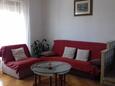 Obývací pokoj Selce, Obývací pokoj v ubytování typu apartment, s klimatizací a WiFi.