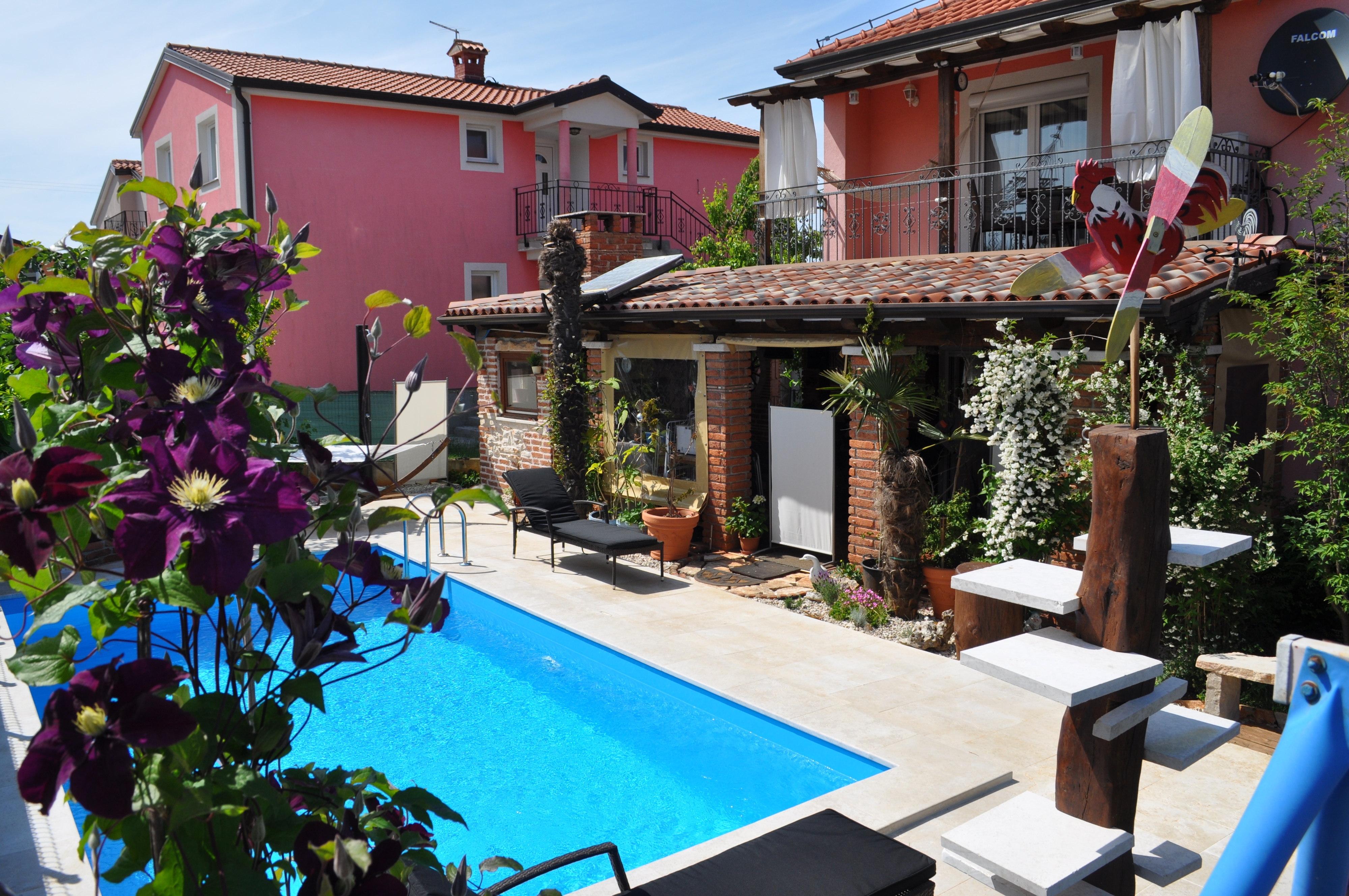 One bedroom apartment with terrace Fratrici, Umag (A-14384-b)