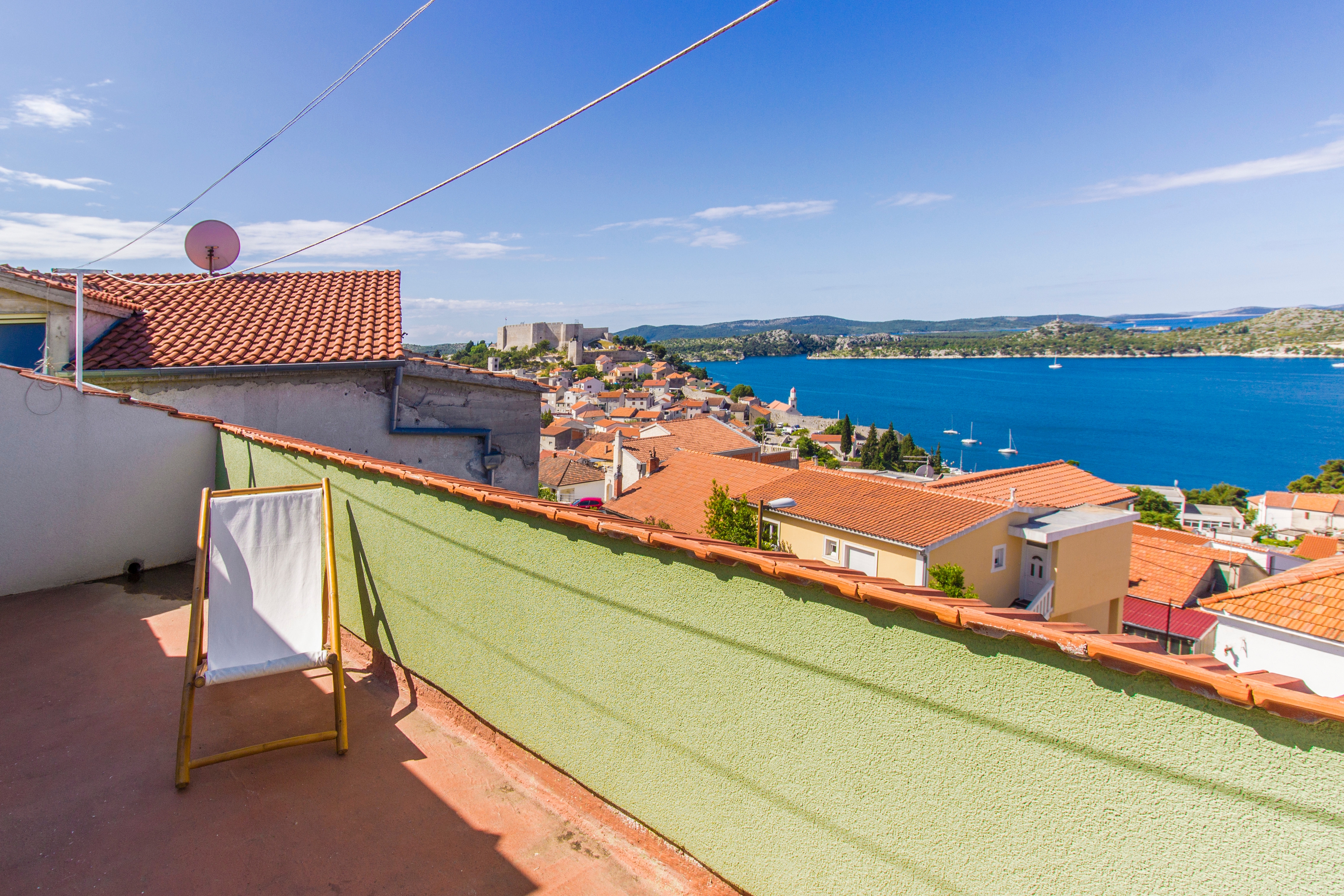 Two bedroom apartment with terrace and sea view Šibenik (A-14387-a) Two bedroom apartment with terrace and sea view Šibenik (A-14387-a)