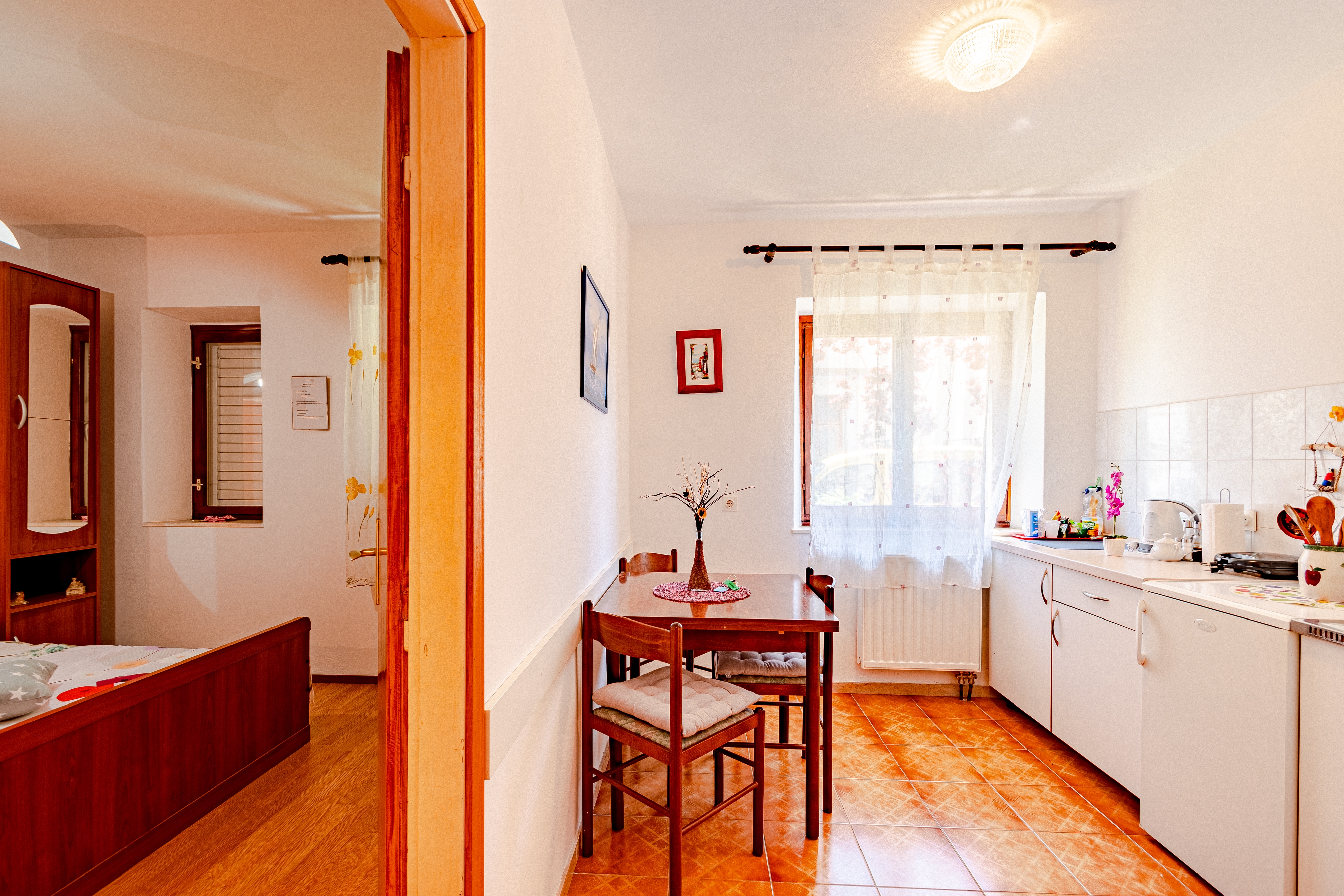 Studio flat with air-conditioning Mali Ston, Pelješac (AS-14434-a)